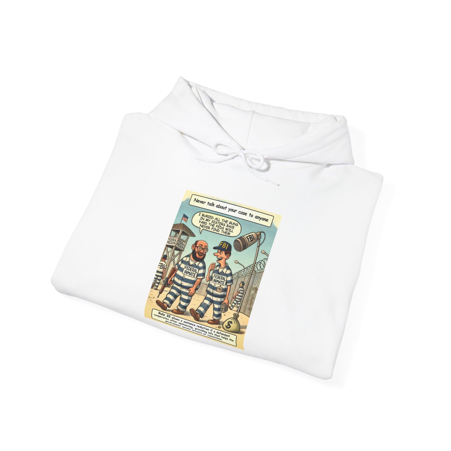 Inmate in Jail - Graphic Unisex Heavy Blend™ Hoodie
