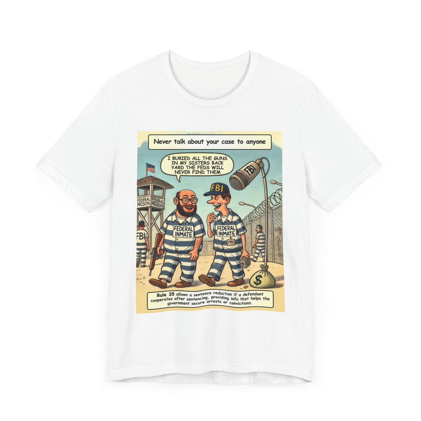 Federal Prison - Graphics T-Shirt