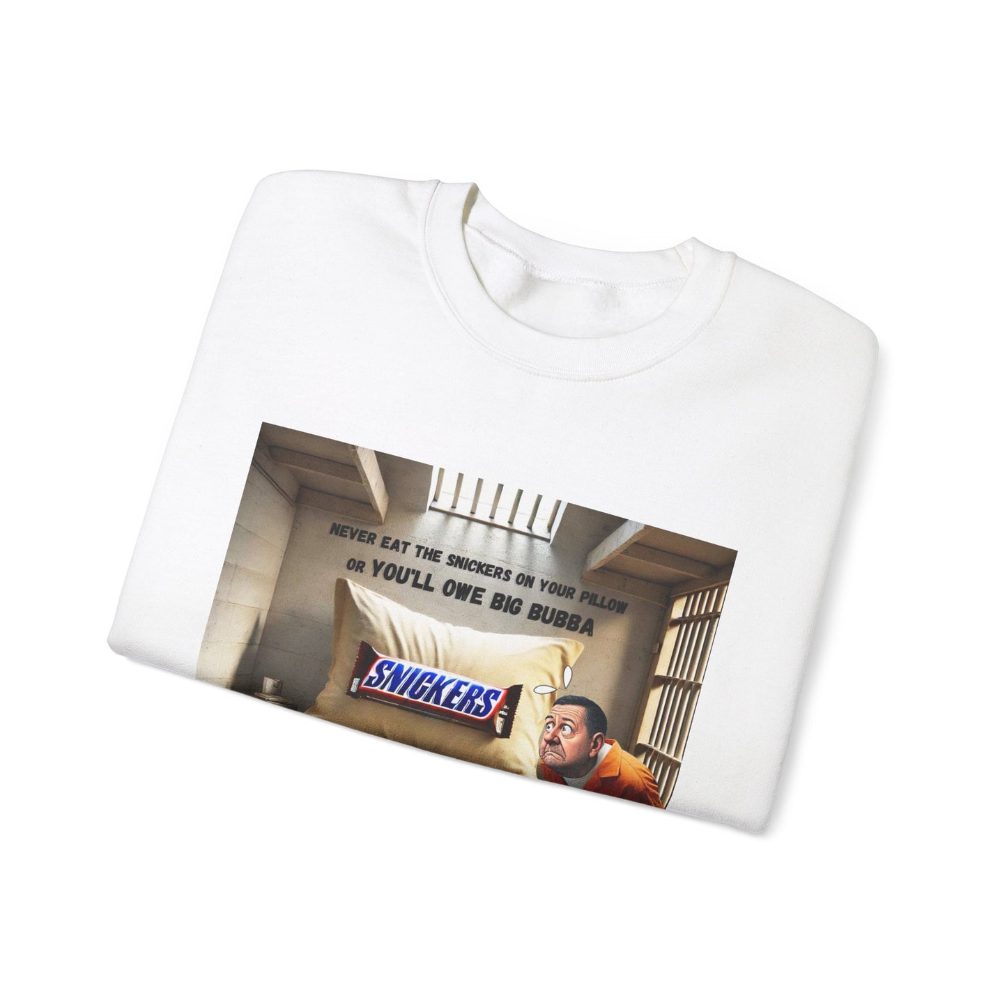 Inmate with Snickers - Sweatshirt - Unisex Heavy Blend™ Crewneck