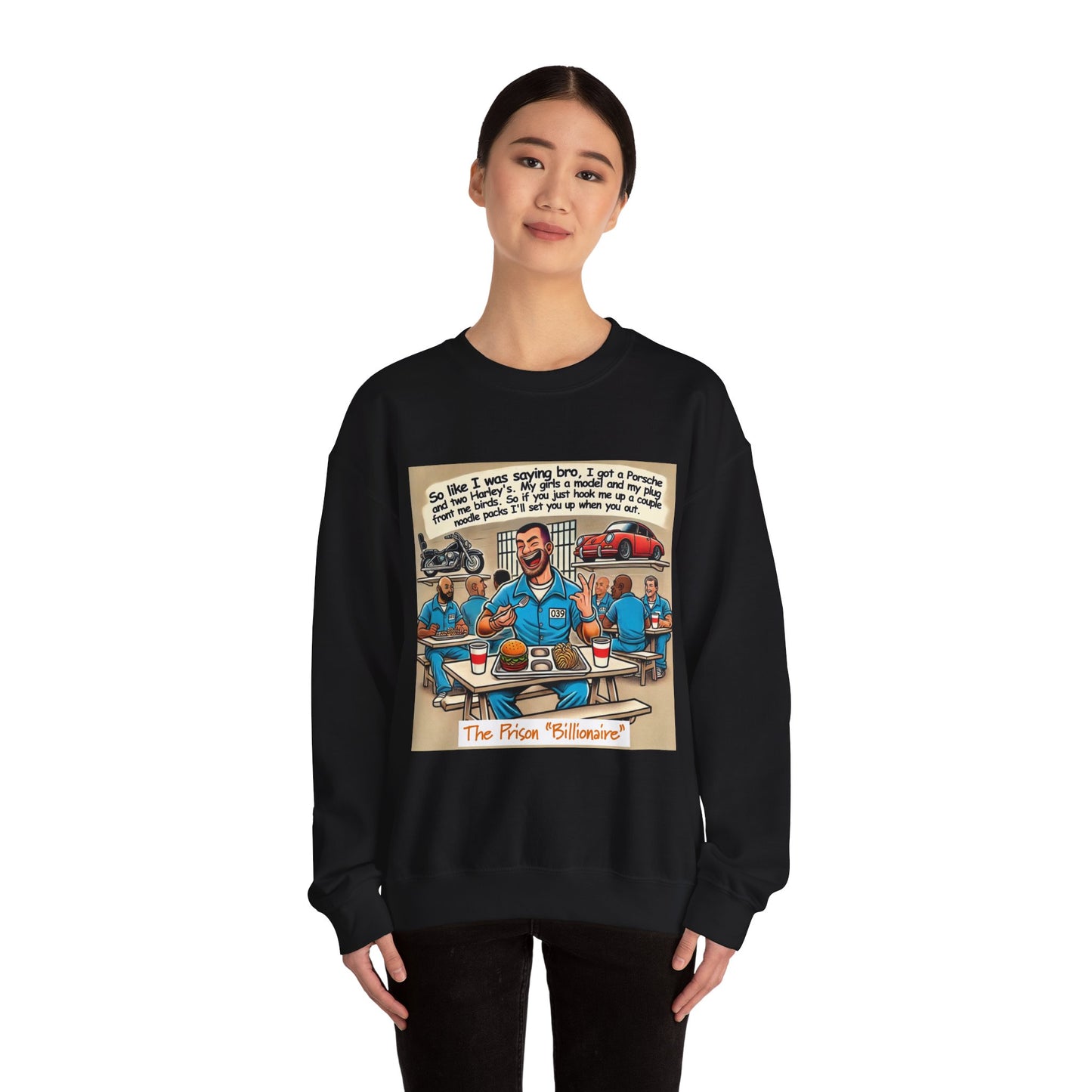 Inmate in Jail - Sweatshirt - Unisex Heavy Blend™ Crewneck