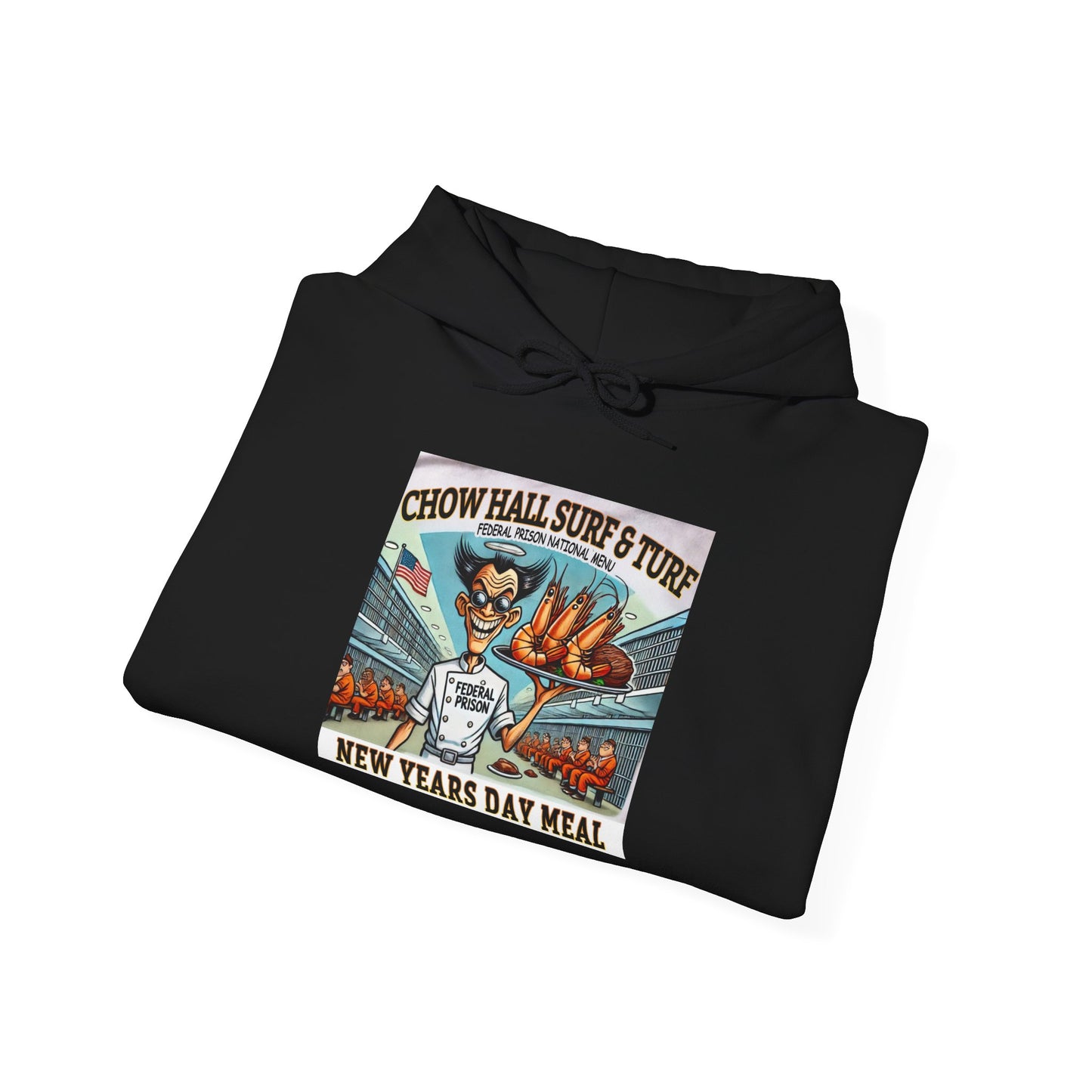 Chow Hall Surf - Graphic Unisex Heavy Blend™ Hoodie