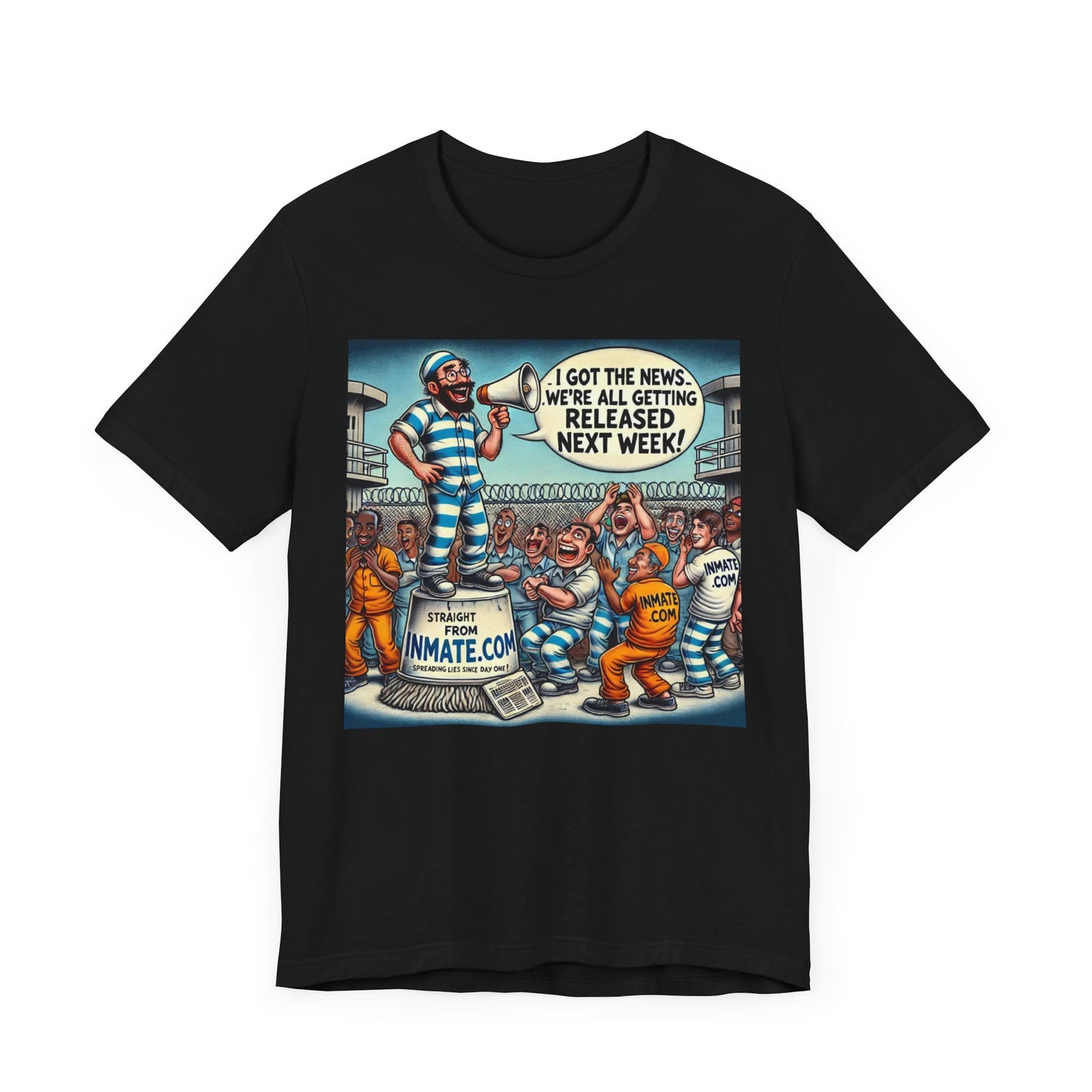Inmate Screaming - Graphics T-Shirt