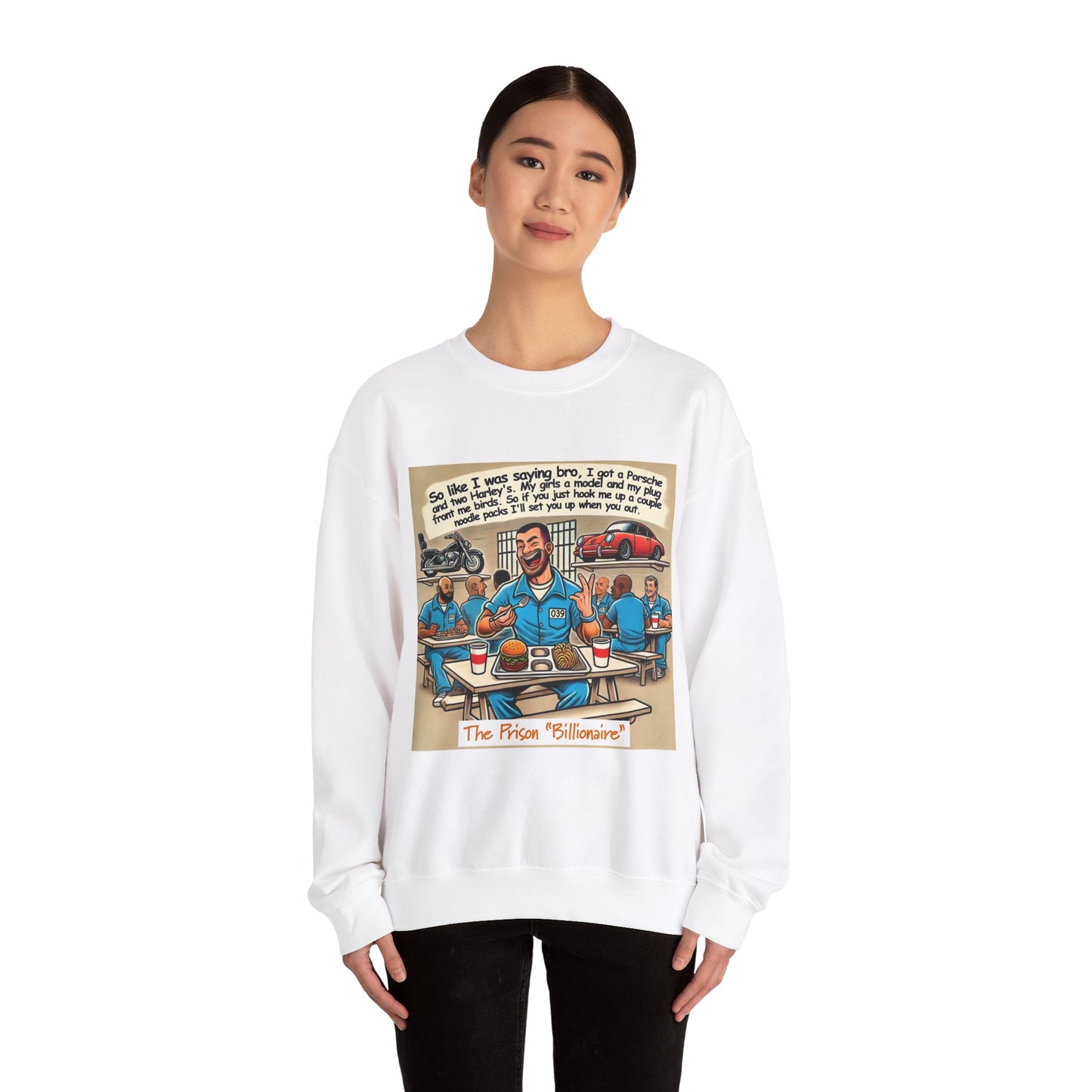 Inmate in Jail - Sweatshirt - Unisex Heavy Blend™ Crewneck