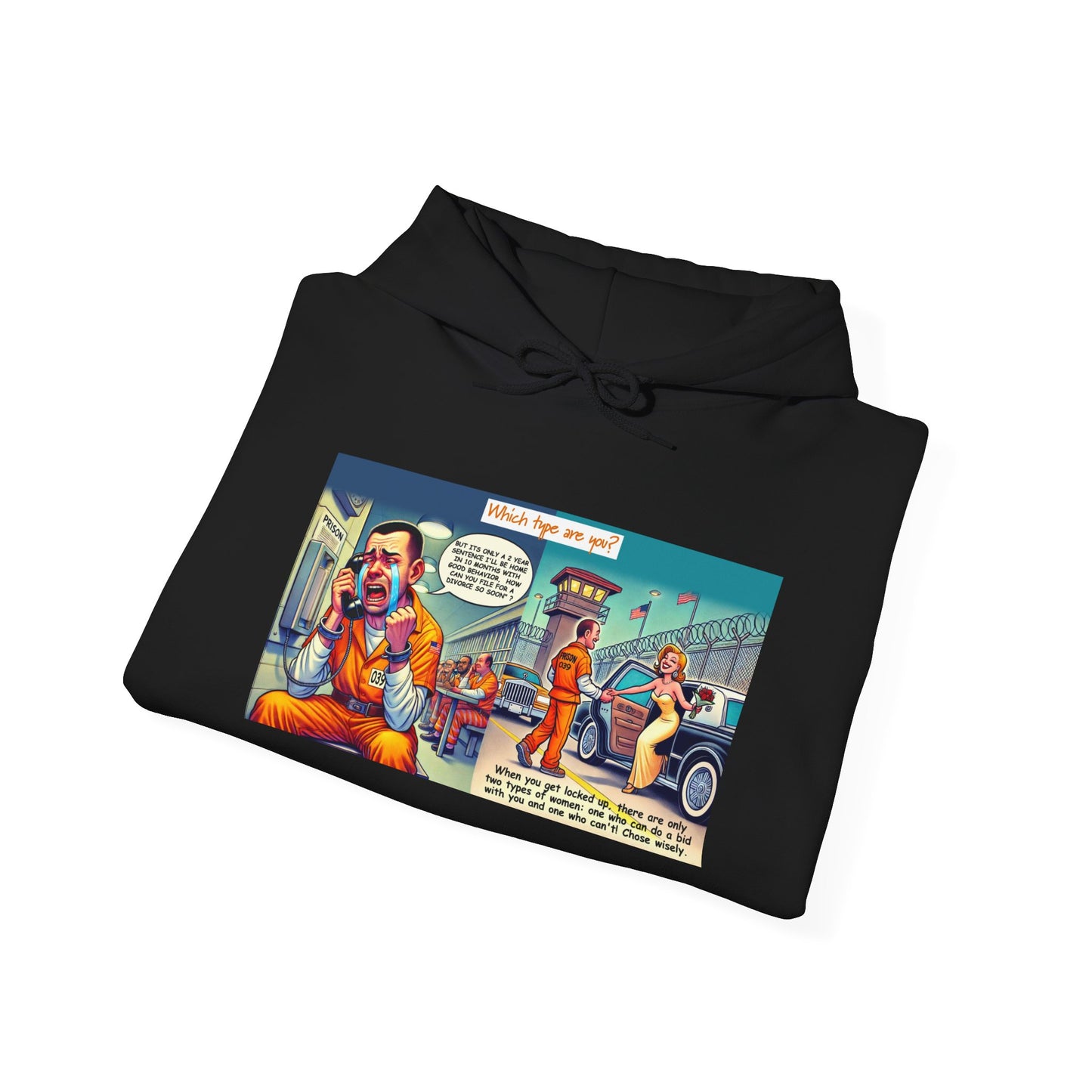 Inmate comparison - Graphic Unisex Heavy Blend™ Hoodie