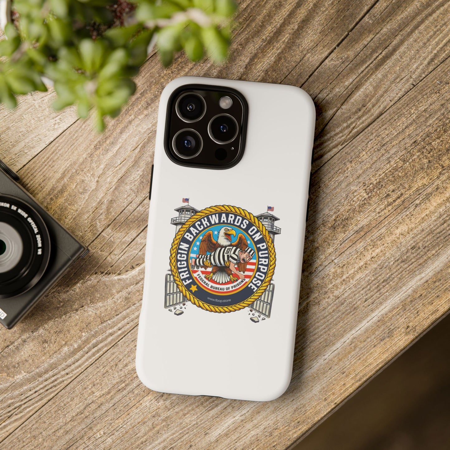 FBOP - Tough Cases - 'Riggin Backwards on Purpose' Phone Case | Stylish & Durable Design