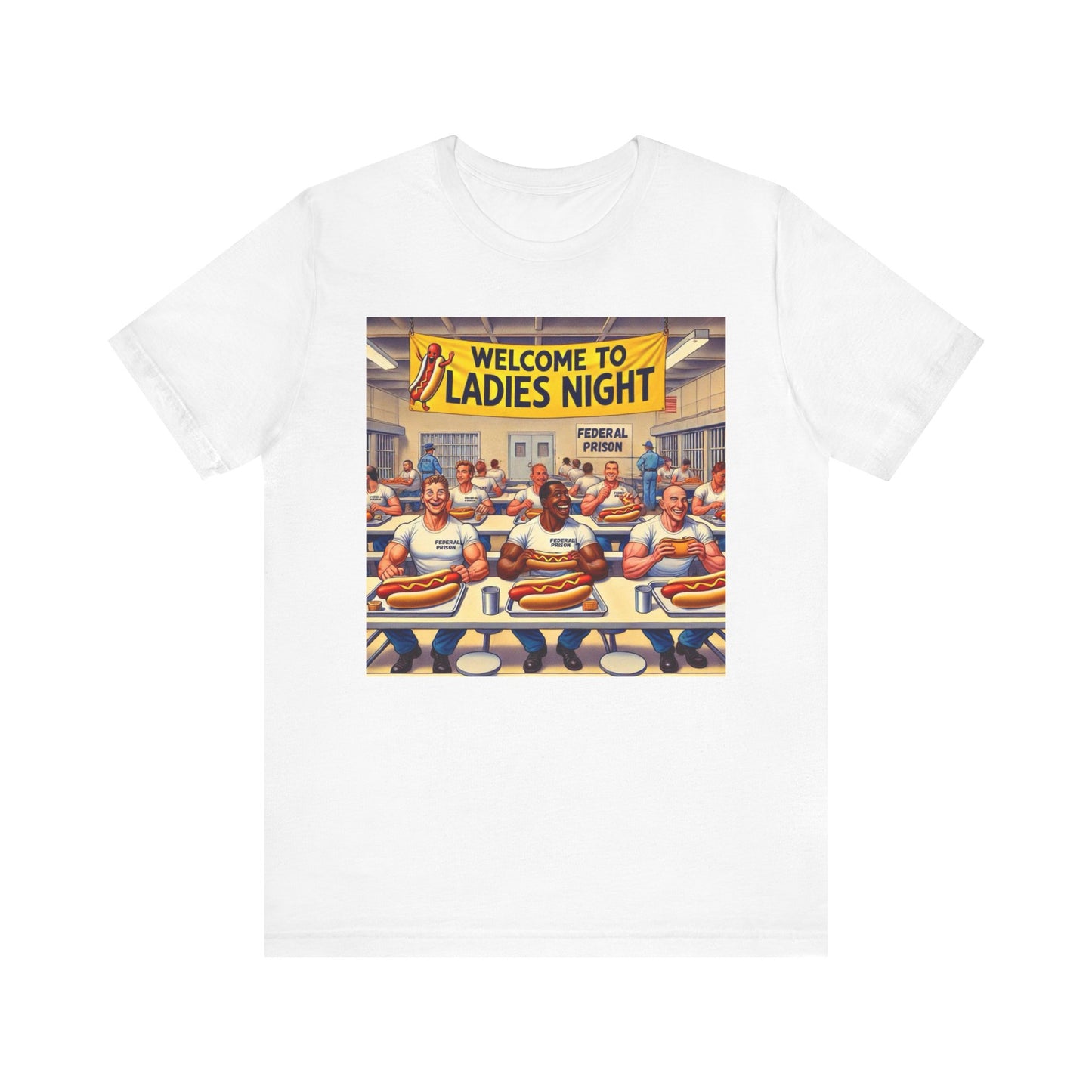 Inmate eating - Graphics T-Shirt