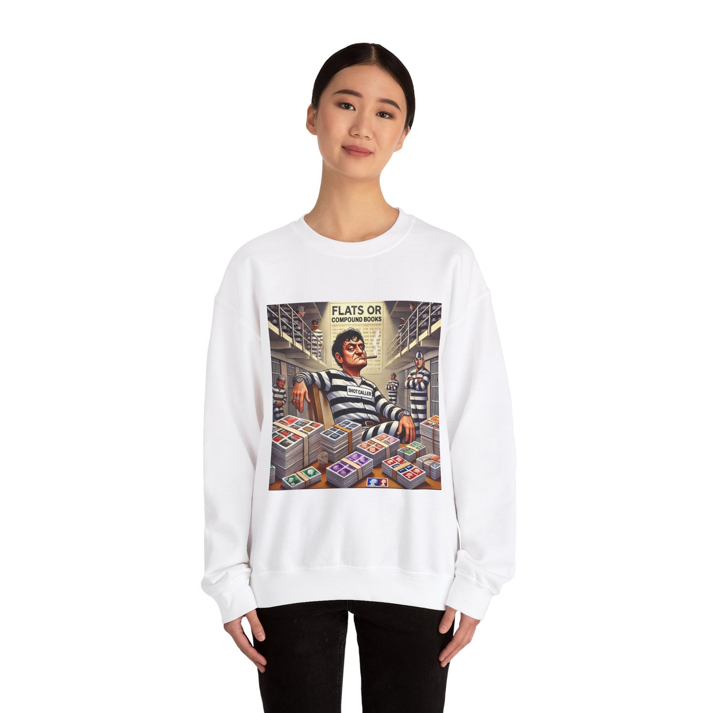The Bossy Inmate - Sweatshirt - Unisex Heavy Blend™ Crewneck