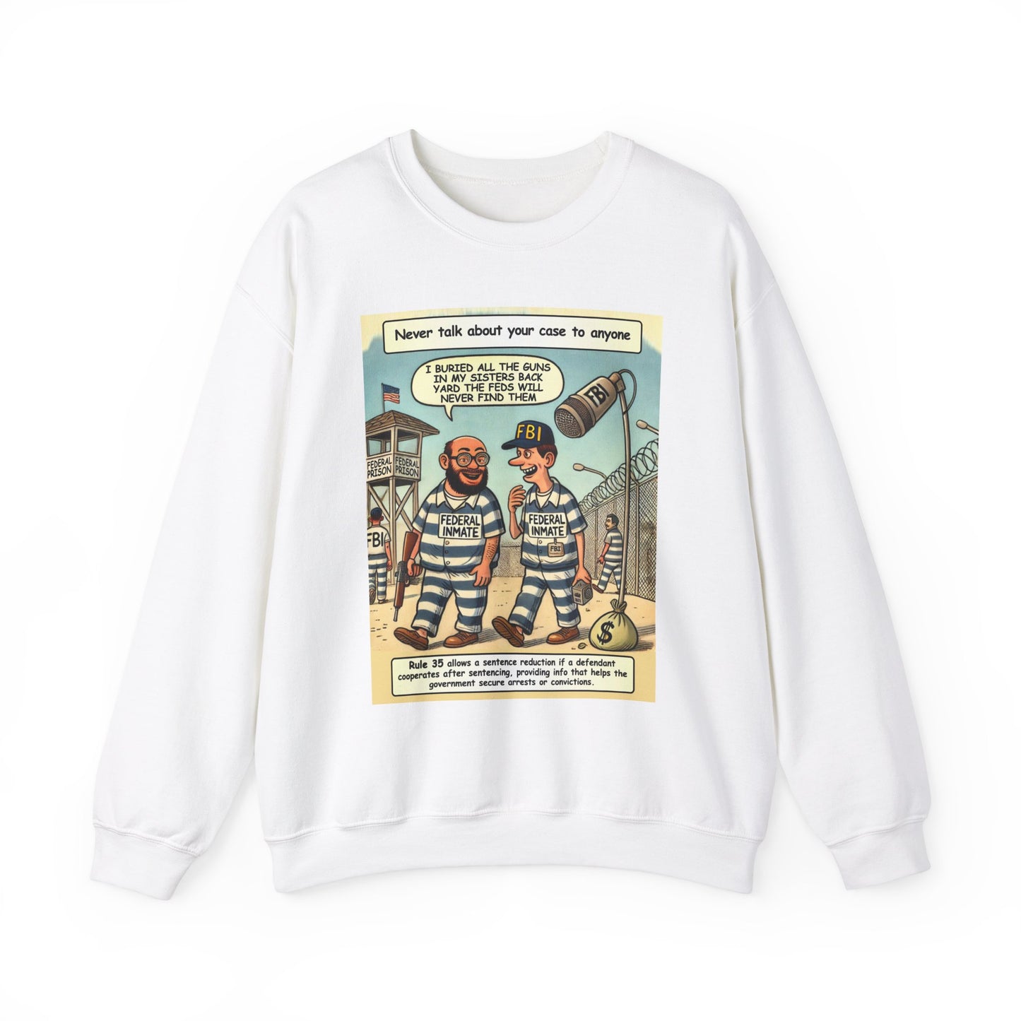 Federal Prison - Sweatshirt - Unisex Heavy Blend™ Crewneck