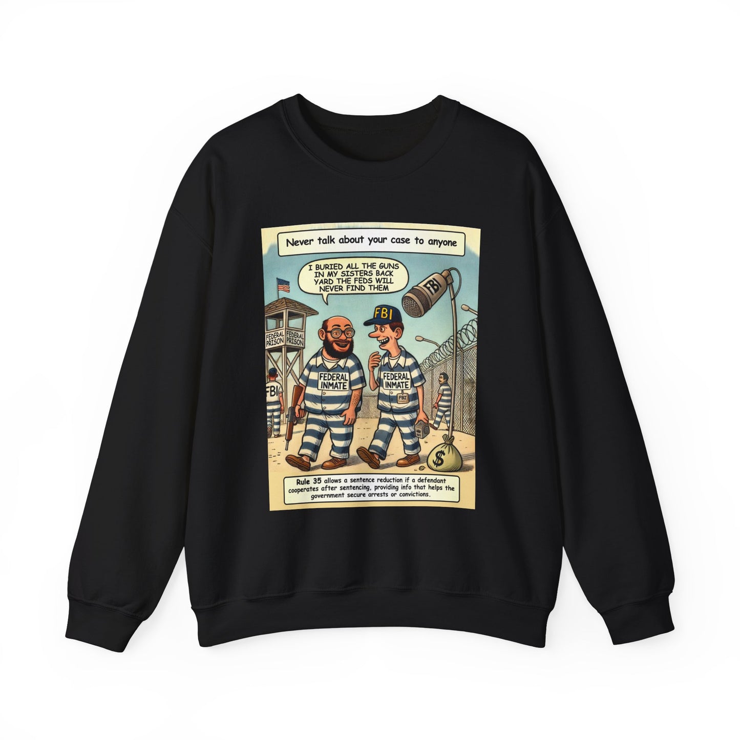 Federal Prison - Sweatshirt - Unisex Heavy Blend™ Crewneck