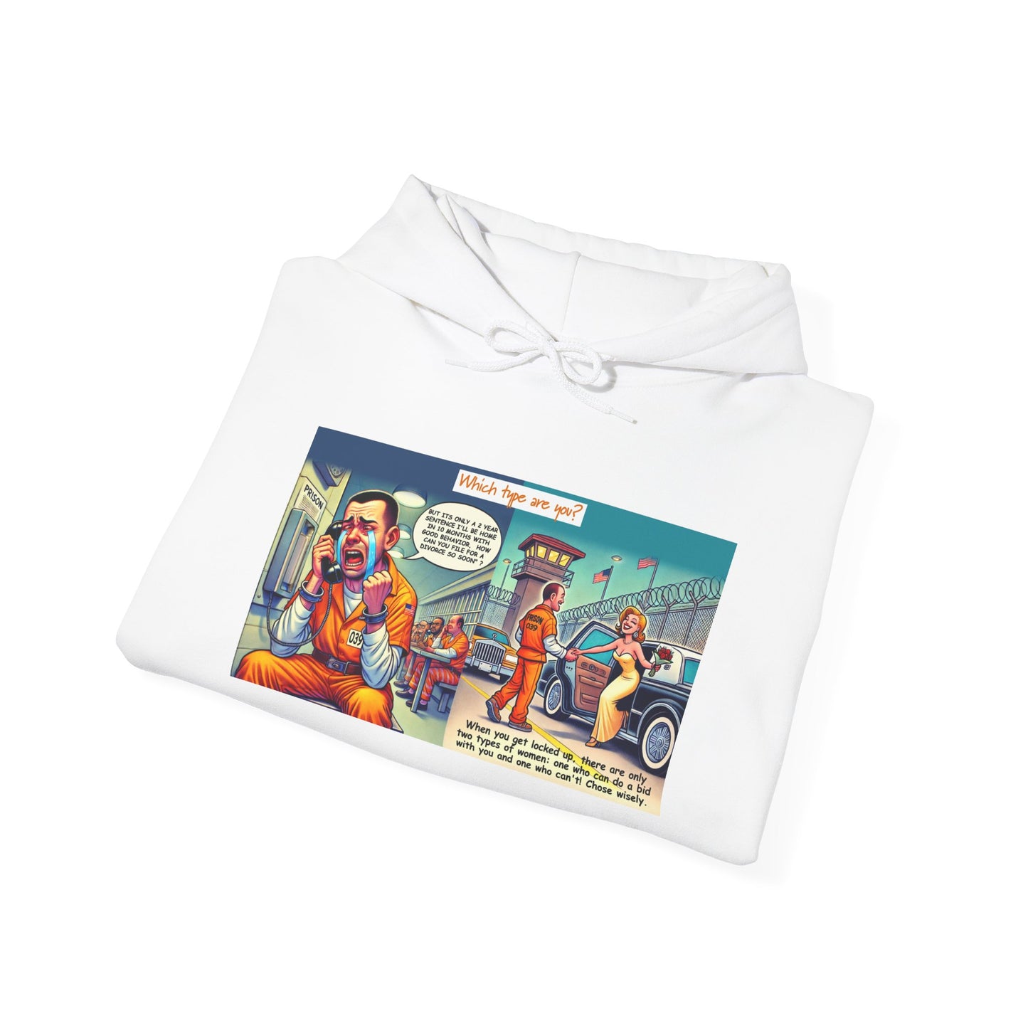 Inmate comparison - Graphic Unisex Heavy Blend™ Hoodie