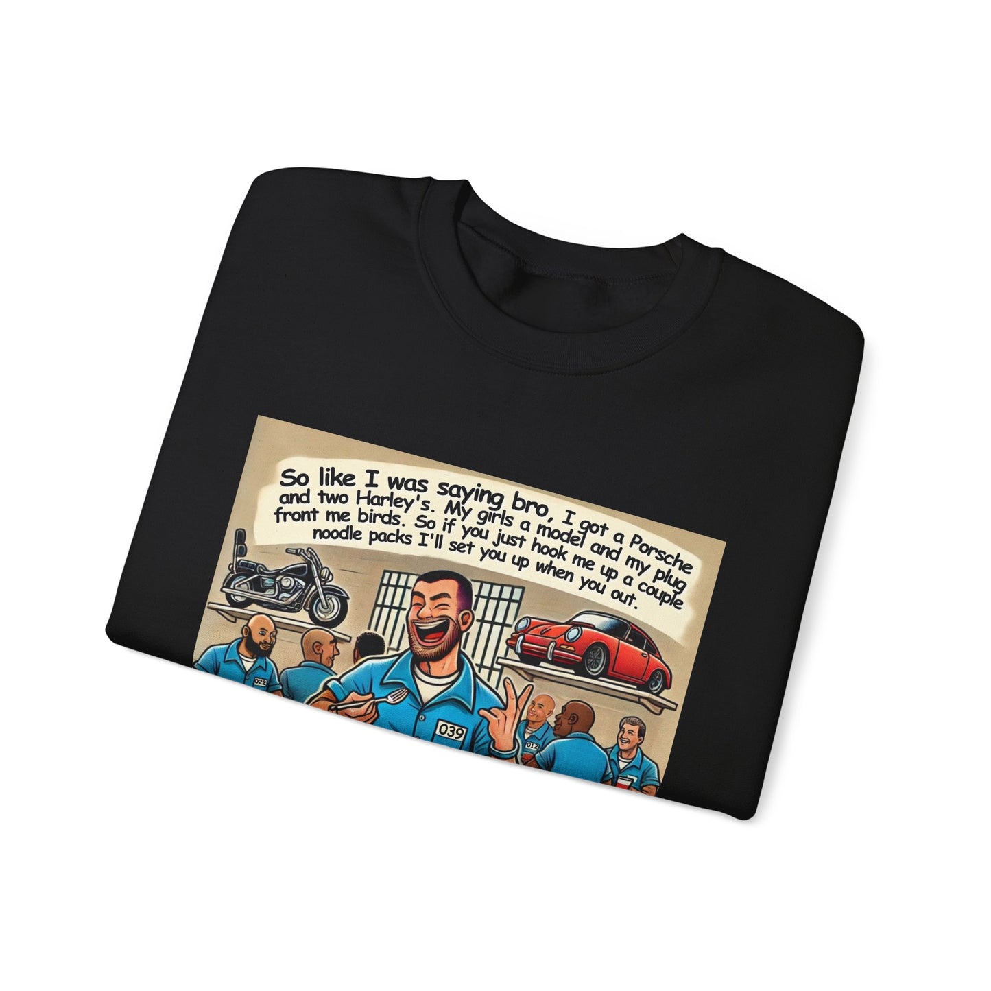 Inmate in Jail - Sweatshirt - Unisex Heavy Blend™ Crewneck