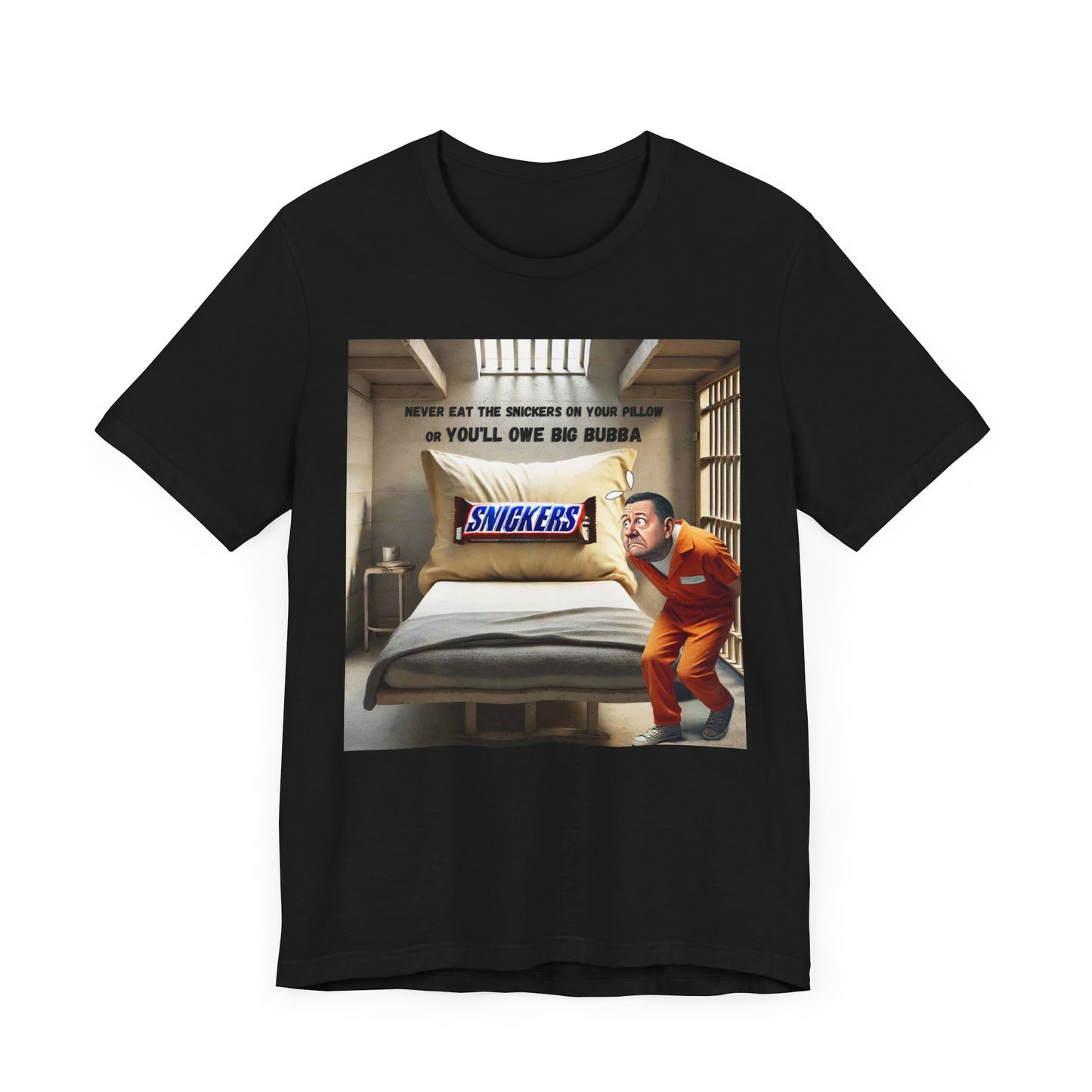 Inmate with Snickers - Graphics T-Shirt
