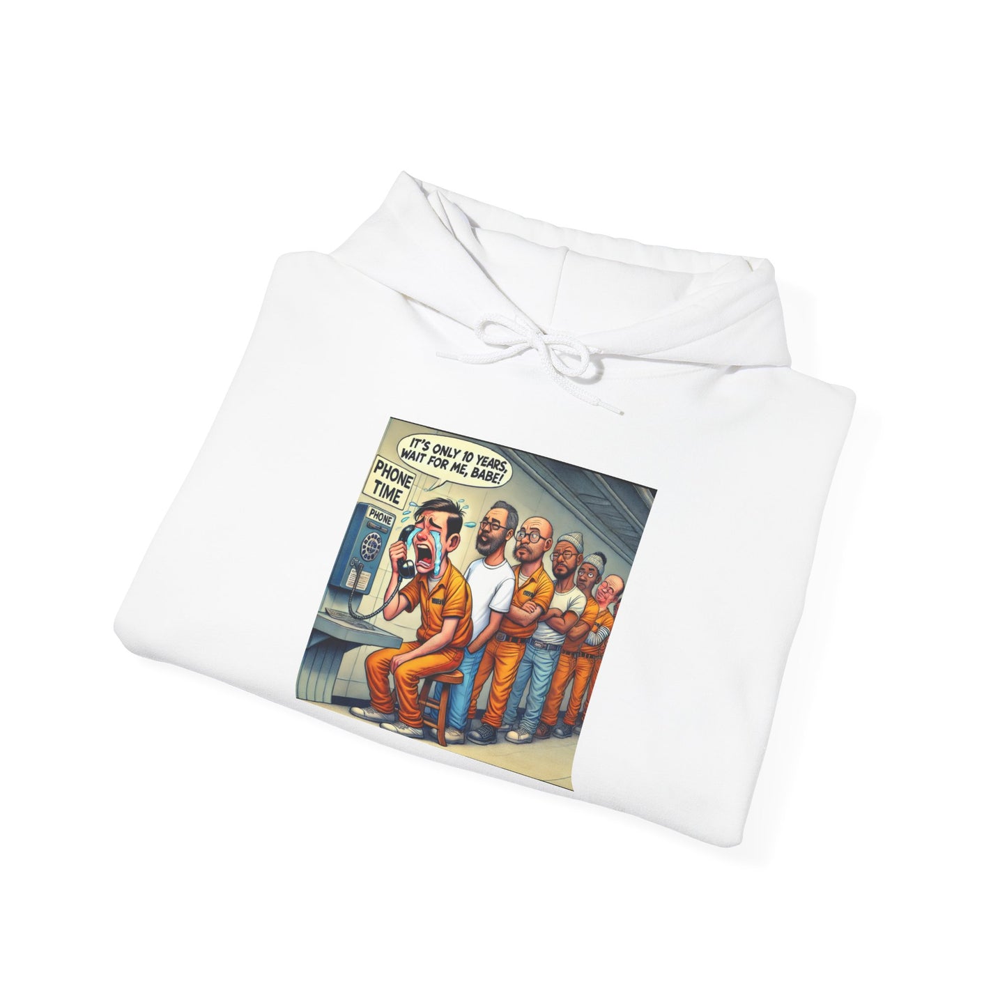 Wait for me Bebe - Graphic Unisex Heavy Blend™ Hoodie