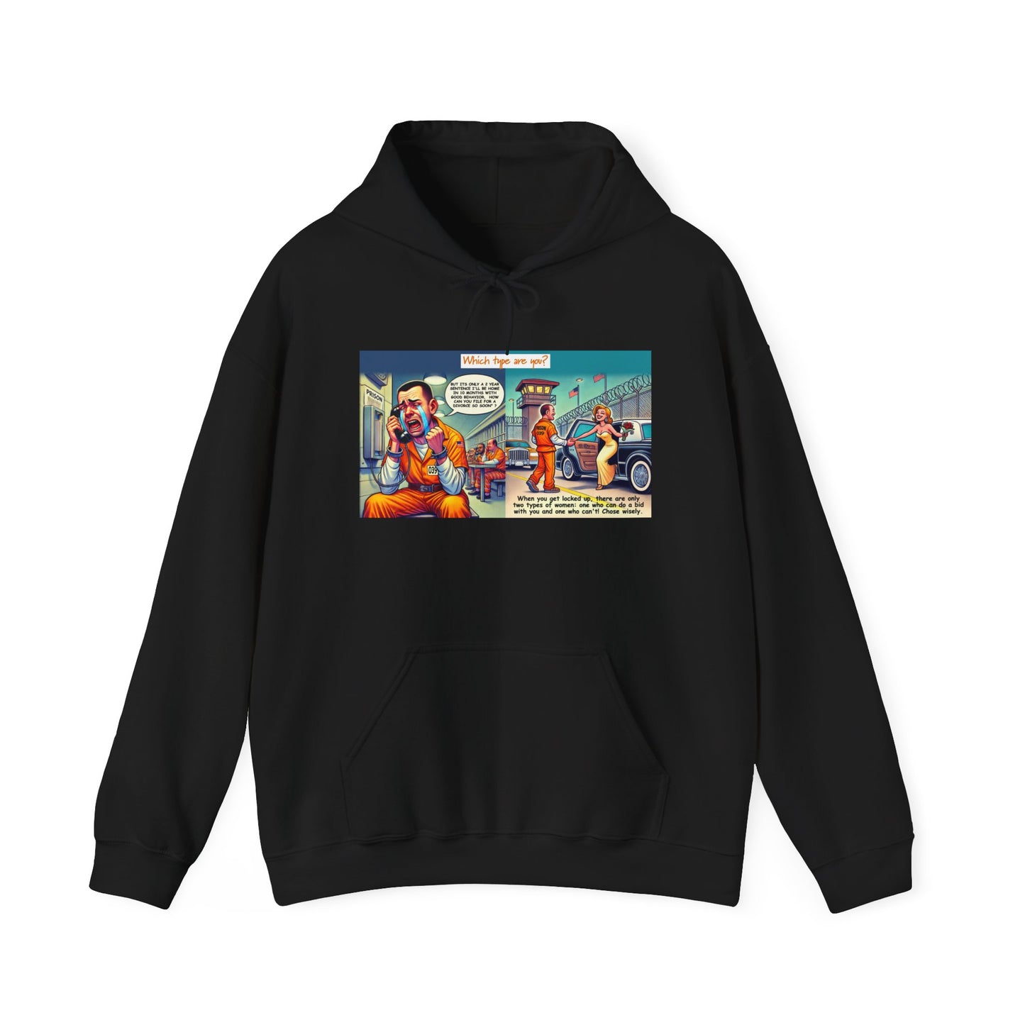 Inmate comparison - Graphic Unisex Heavy Blend™ Hoodie