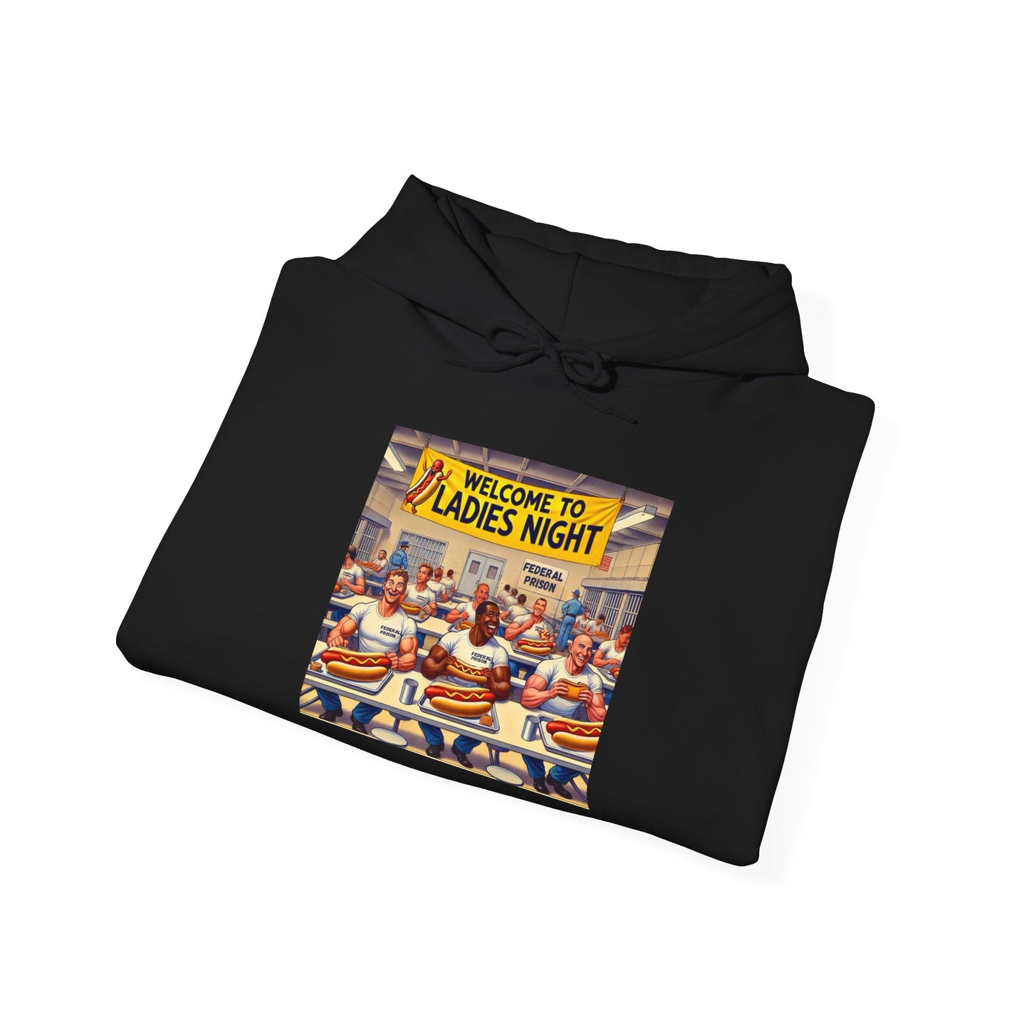 Inmate eating - Graphic Unisex Heavy Blend™ Hoodie