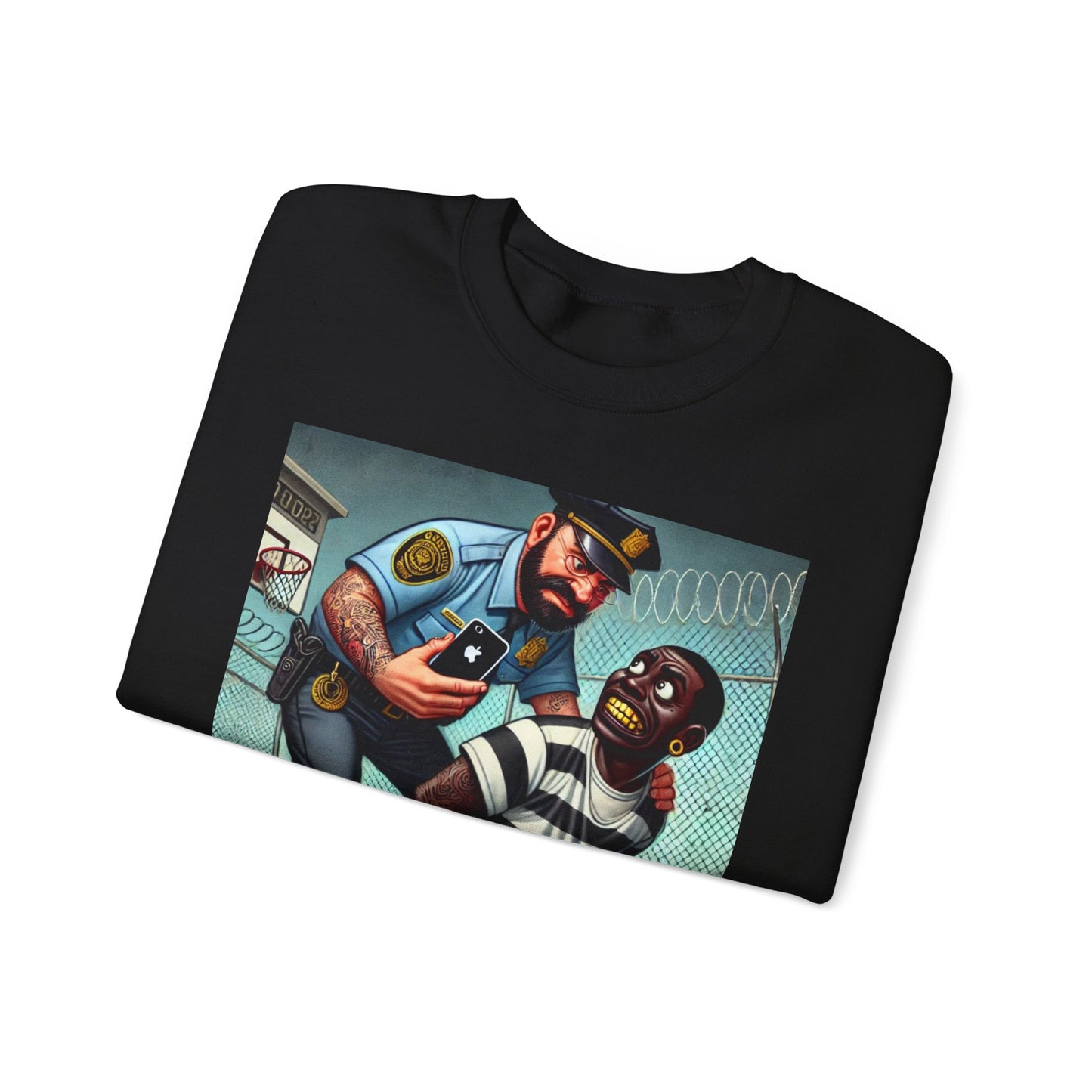 Policeman Seizing - Sweatshirt - Unisex Heavy Blend™ Crewneck