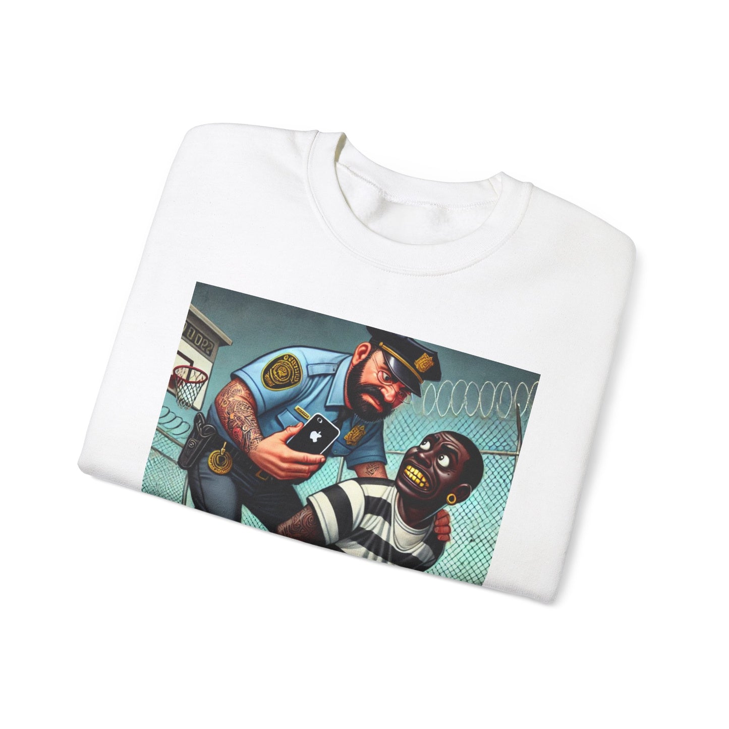 Policeman Seizing - Sweatshirt - Unisex Heavy Blend™ Crewneck
