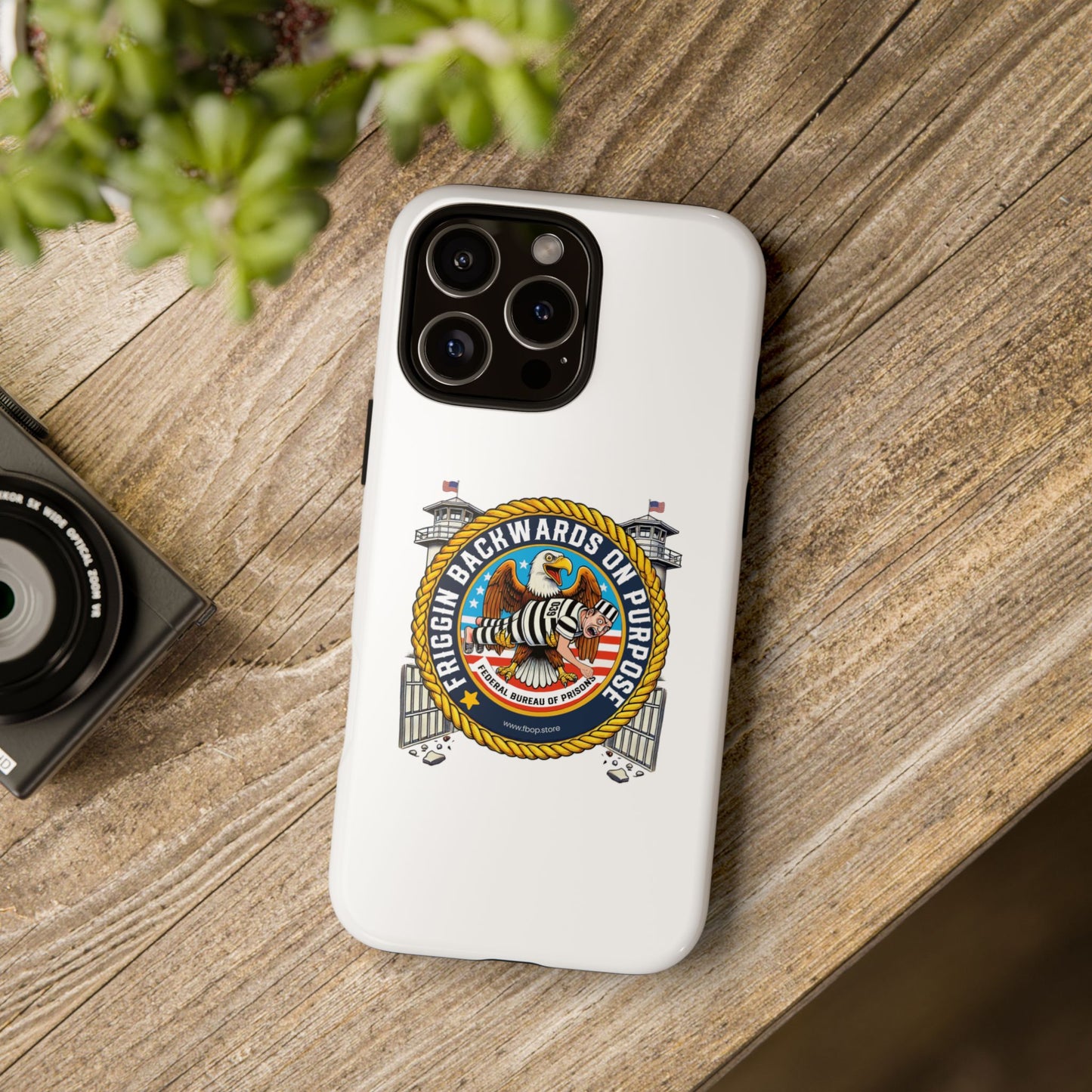FBOP - Tough Cases - 'Riggin Backwards on Purpose' Phone Case | Stylish & Durable Design