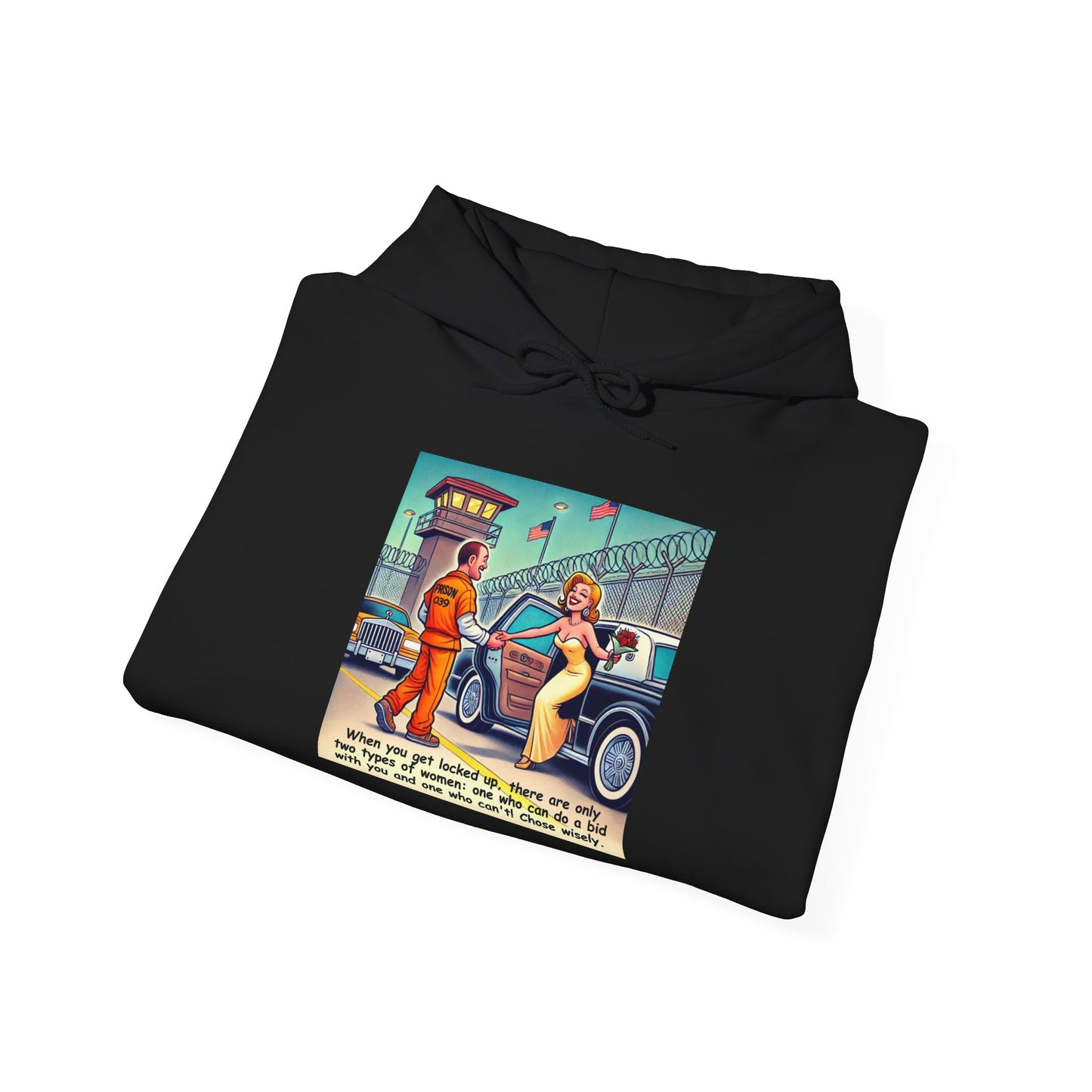 Inmate being received - Graphic Unisex Heavy Blend™ Hoodie