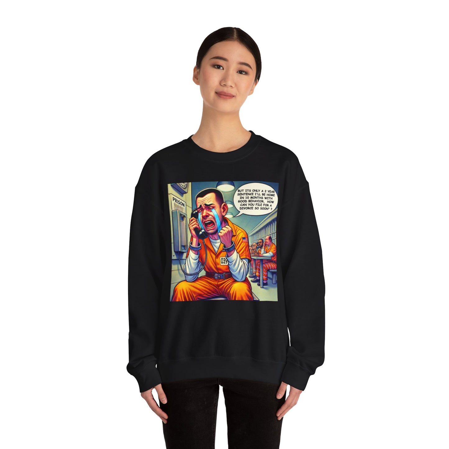 Man in Jail - Sweatshirt - Unisex Heavy Blend™ Crewneck