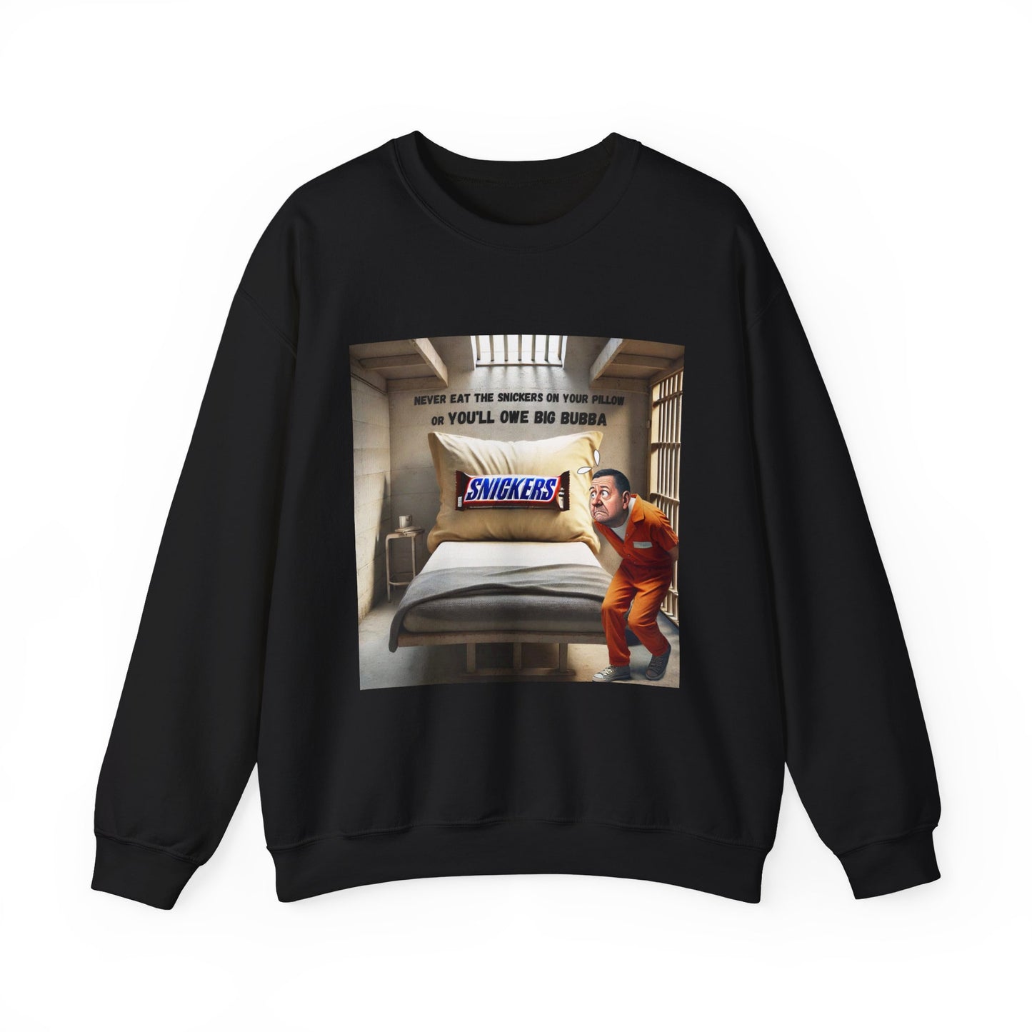 Inmate with Snickers - Sweatshirt - Unisex Heavy Blend™ Crewneck