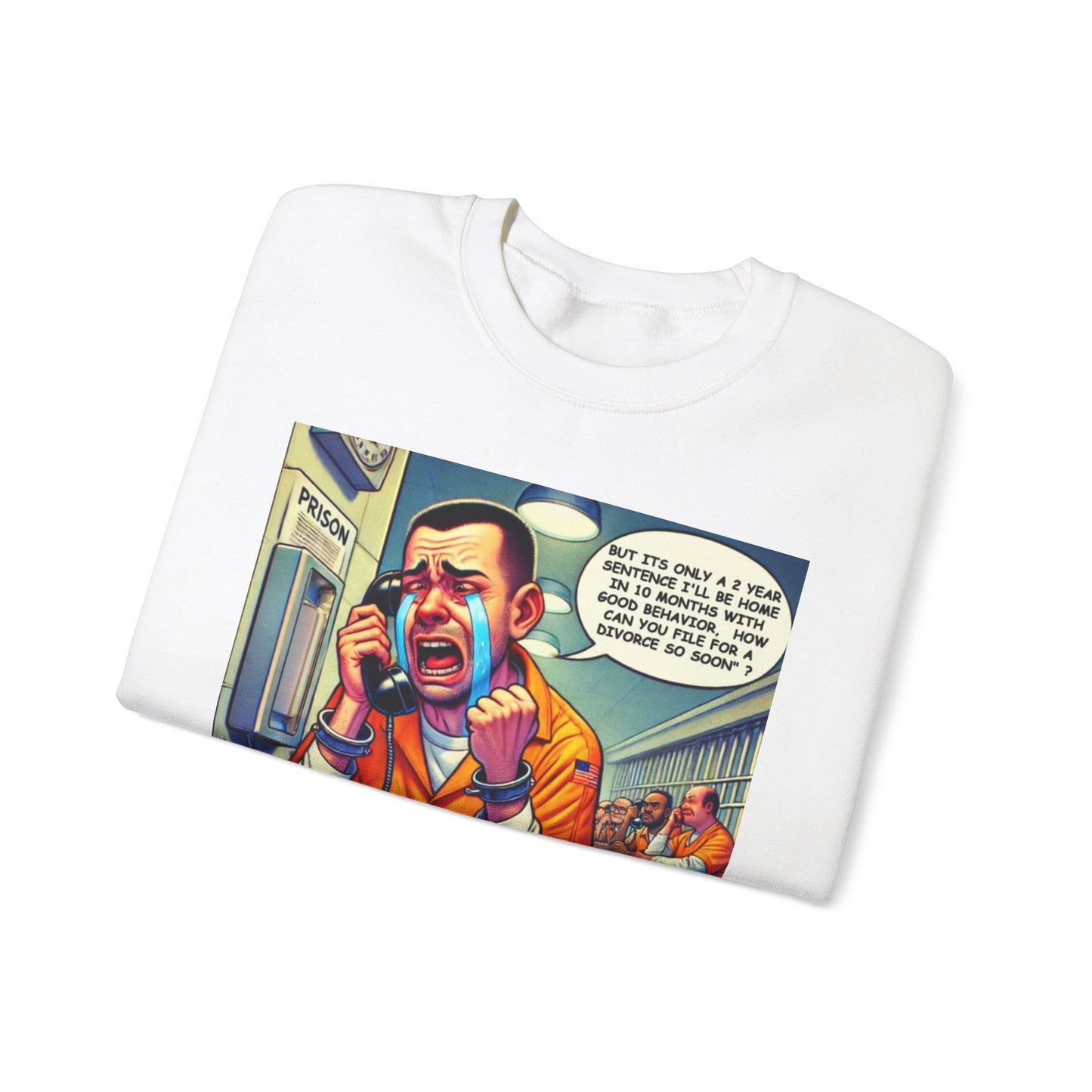 Man in Jail - Sweatshirt - Unisex Heavy Blend™ Crewneck