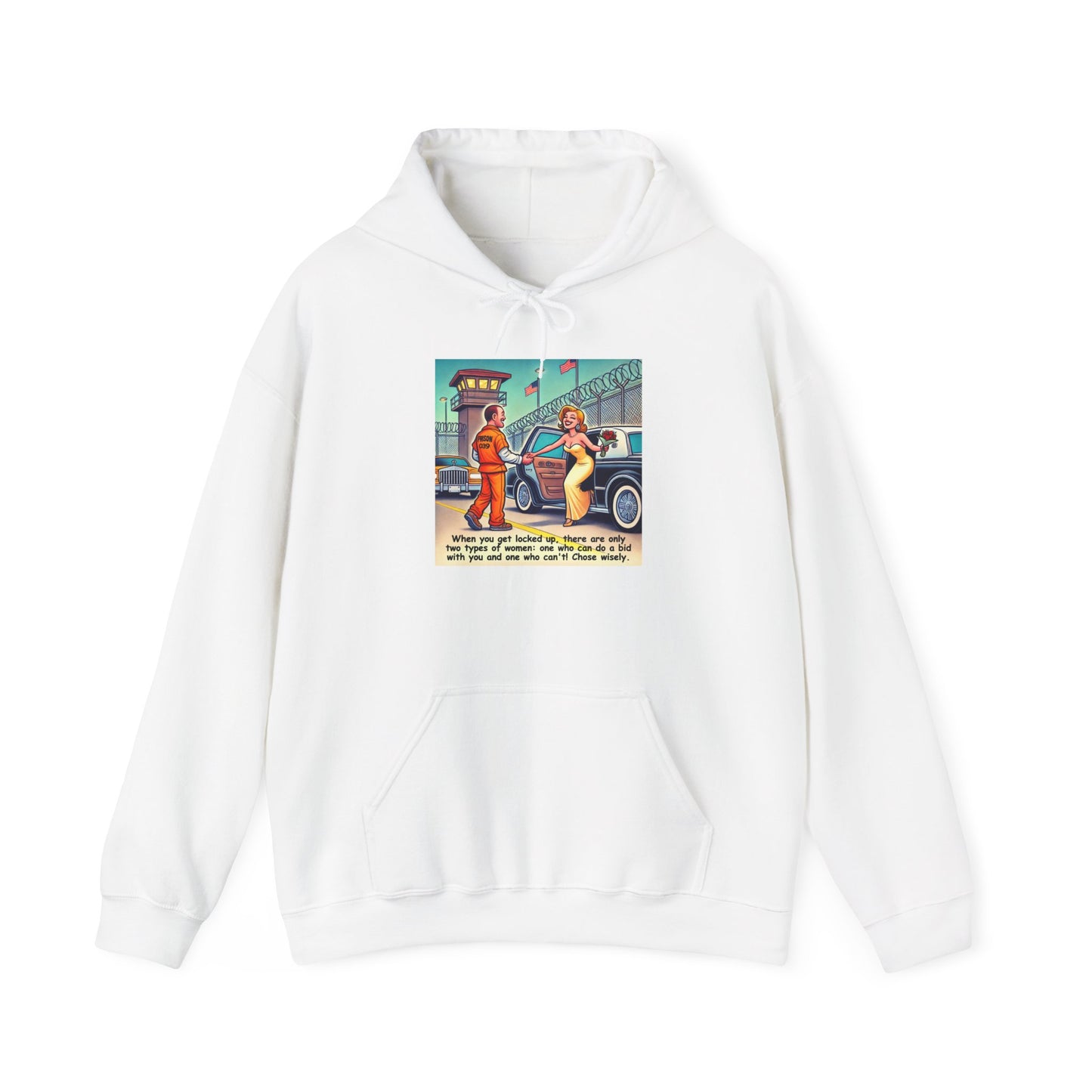 Inmate being received - Graphic Unisex Heavy Blend™ Hoodie
