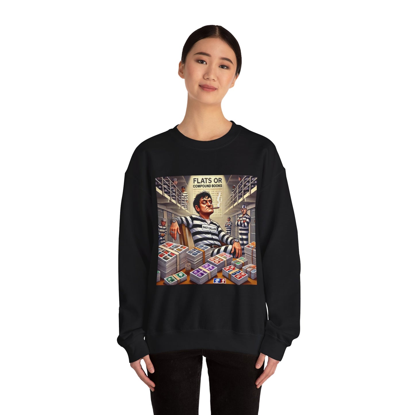 The Bossy Inmate - Sweatshirt - Unisex Heavy Blend™ Crewneck