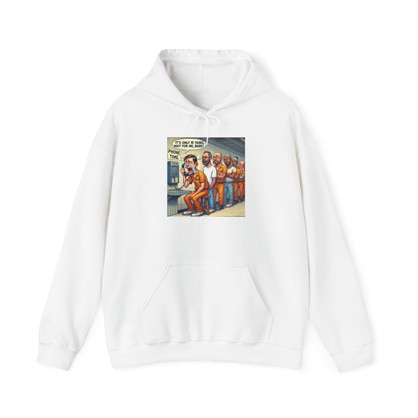 Wait for me Bebe - Graphic Unisex Heavy Blend™ Hoodie