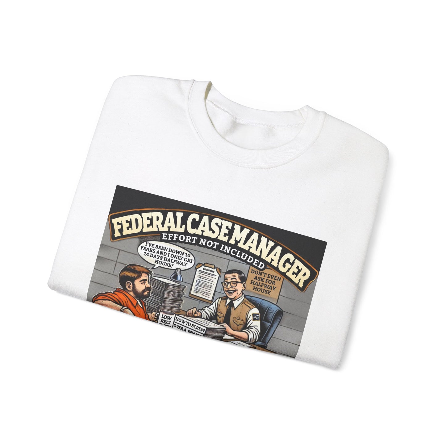 Inmate with Officer - Sweatshirt - Unisex Heavy Blend™ Crewneck