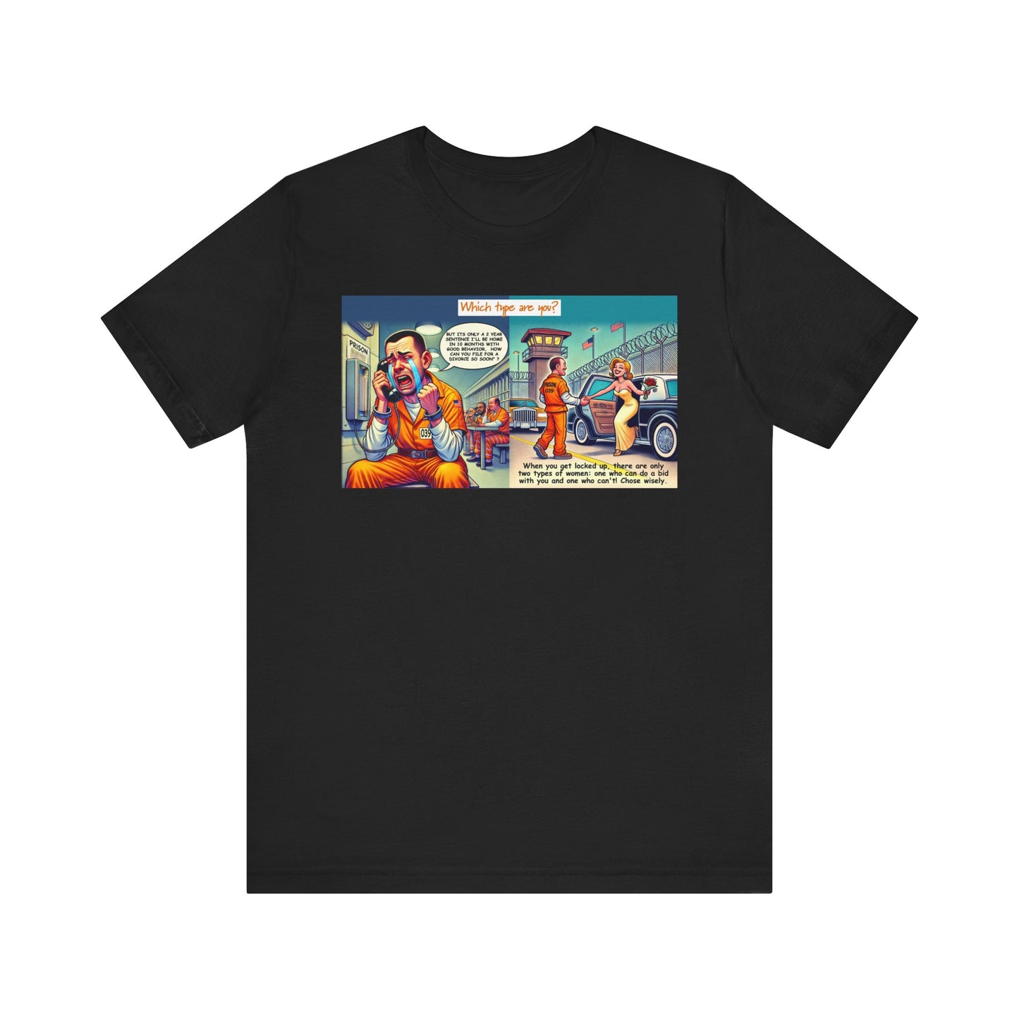 Inmate Comparison - Graphics T-Shirt