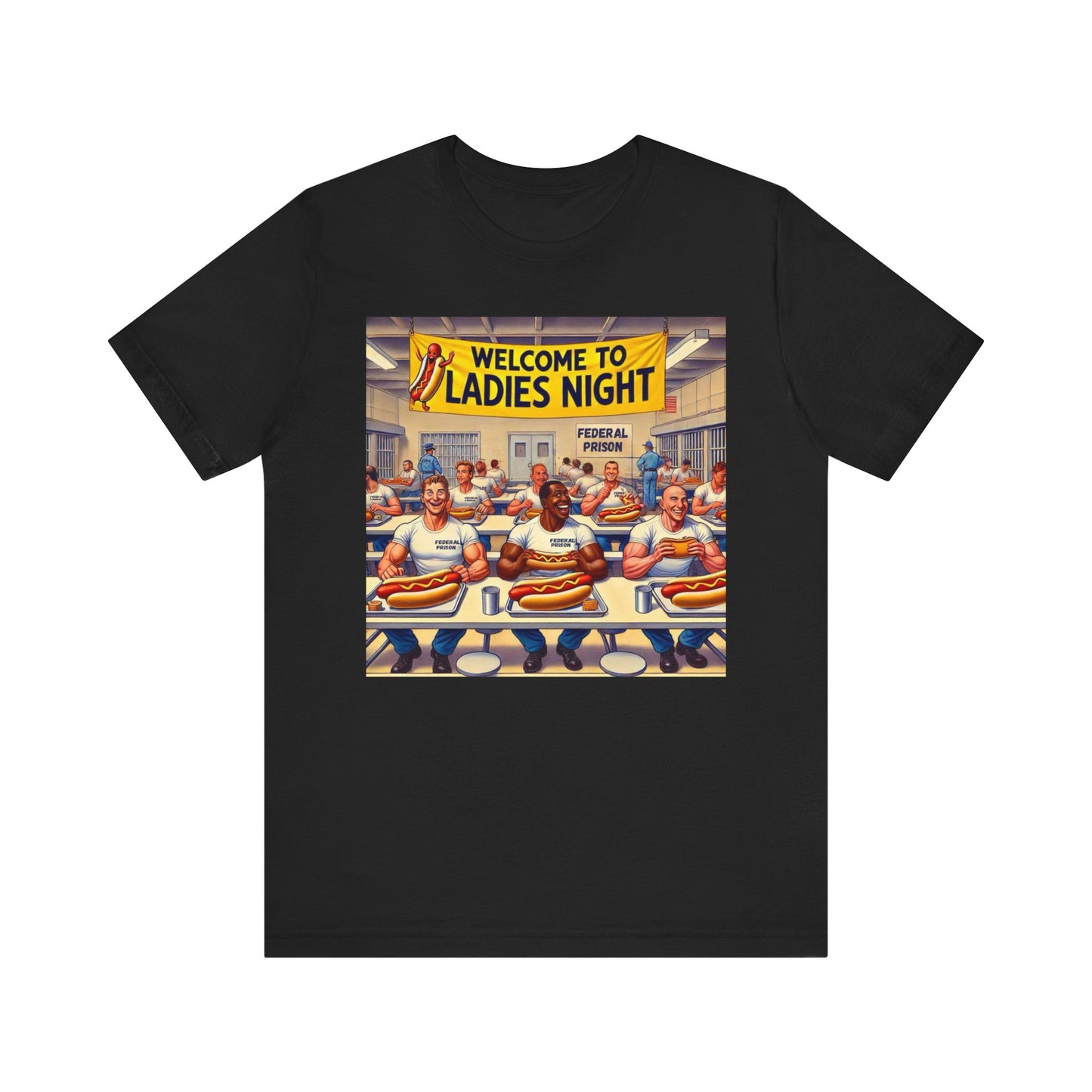 Inmate eating - Graphics T-Shirt