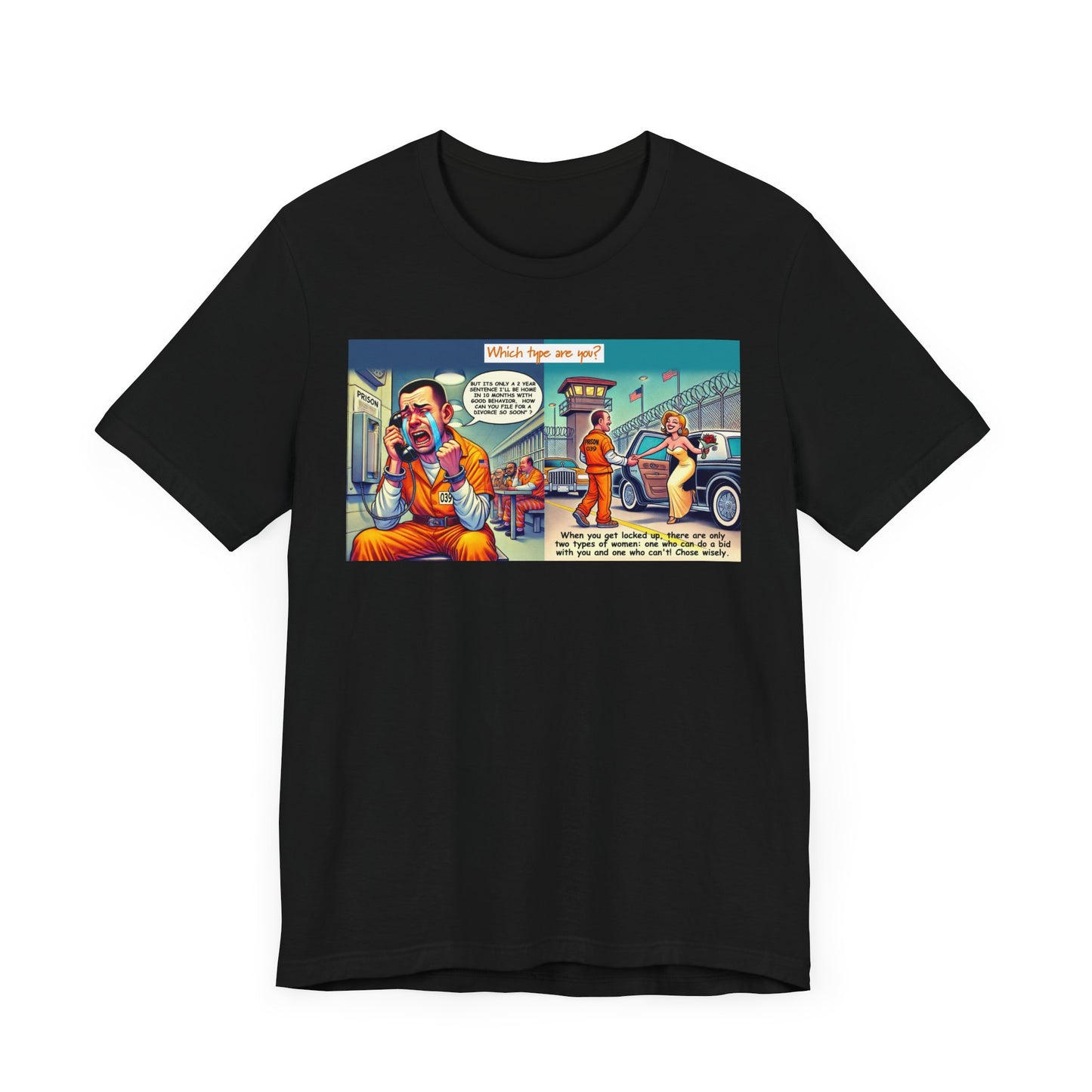 Inmate Comparison - Graphics T-Shirt