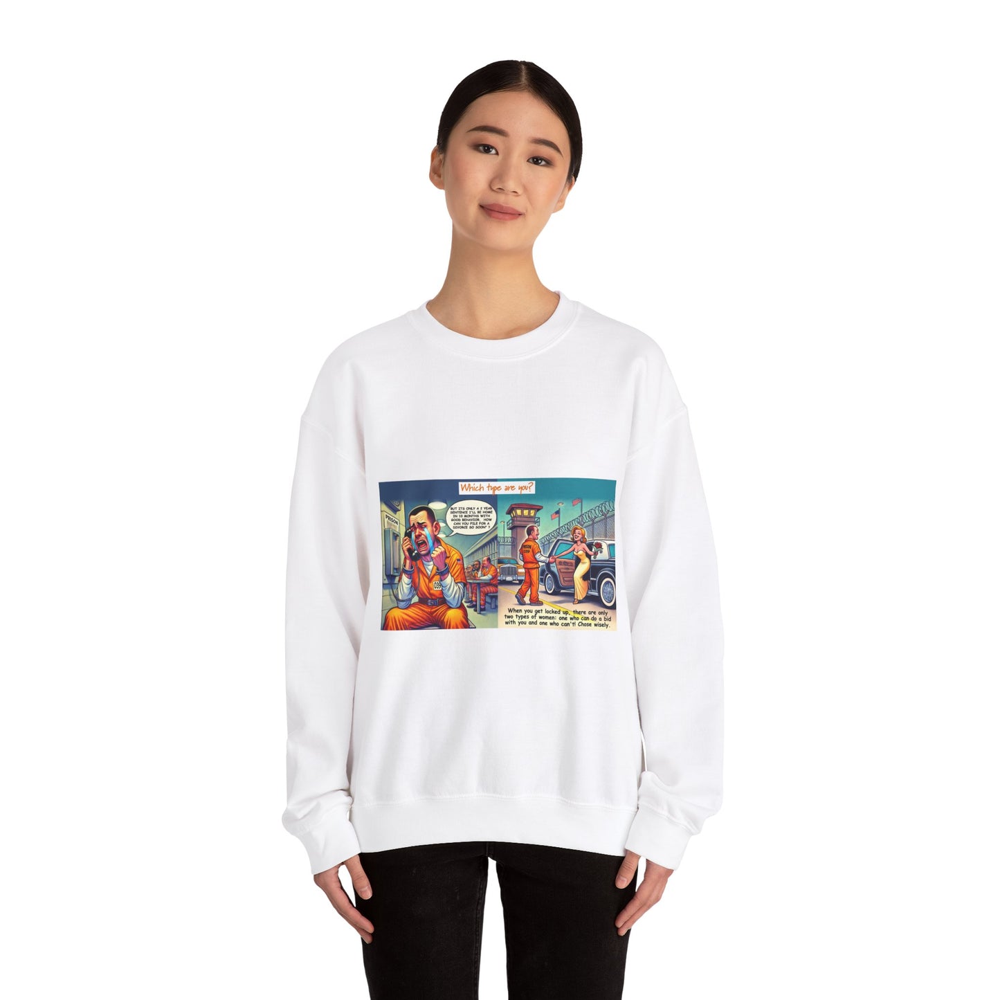 Comparison - Sweatshirt - Unisex Heavy Blend™ Crewneck