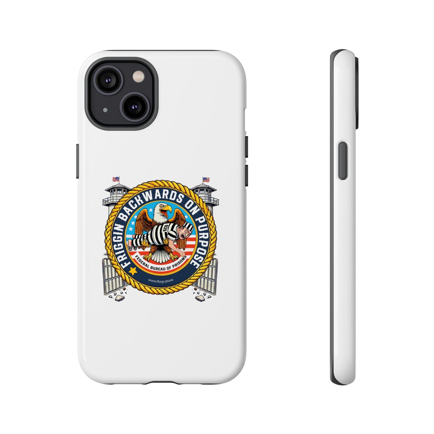 FBOP - Tough Cases - 'Riggin Backwards on Purpose' Phone Case | Stylish & Durable Design