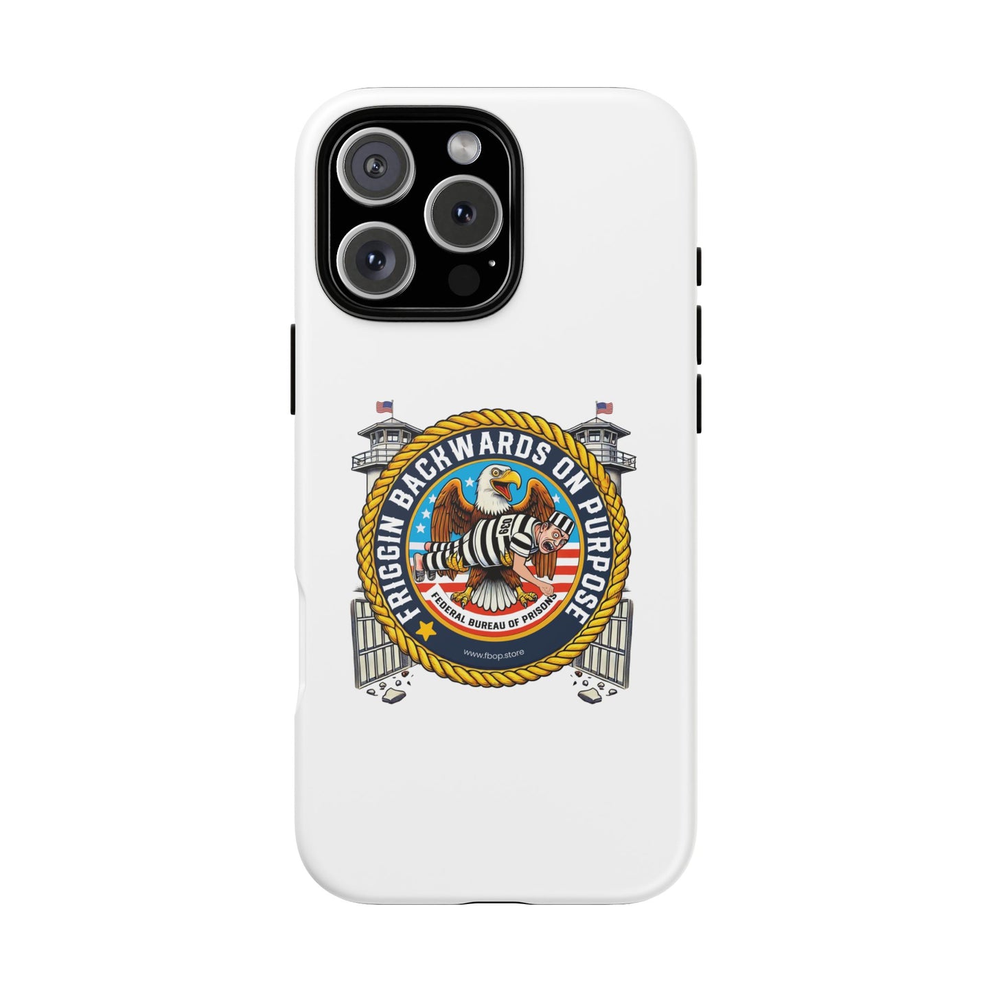 FBOP - Tough Cases - 'Riggin Backwards on Purpose' Phone Case | Stylish & Durable Design
