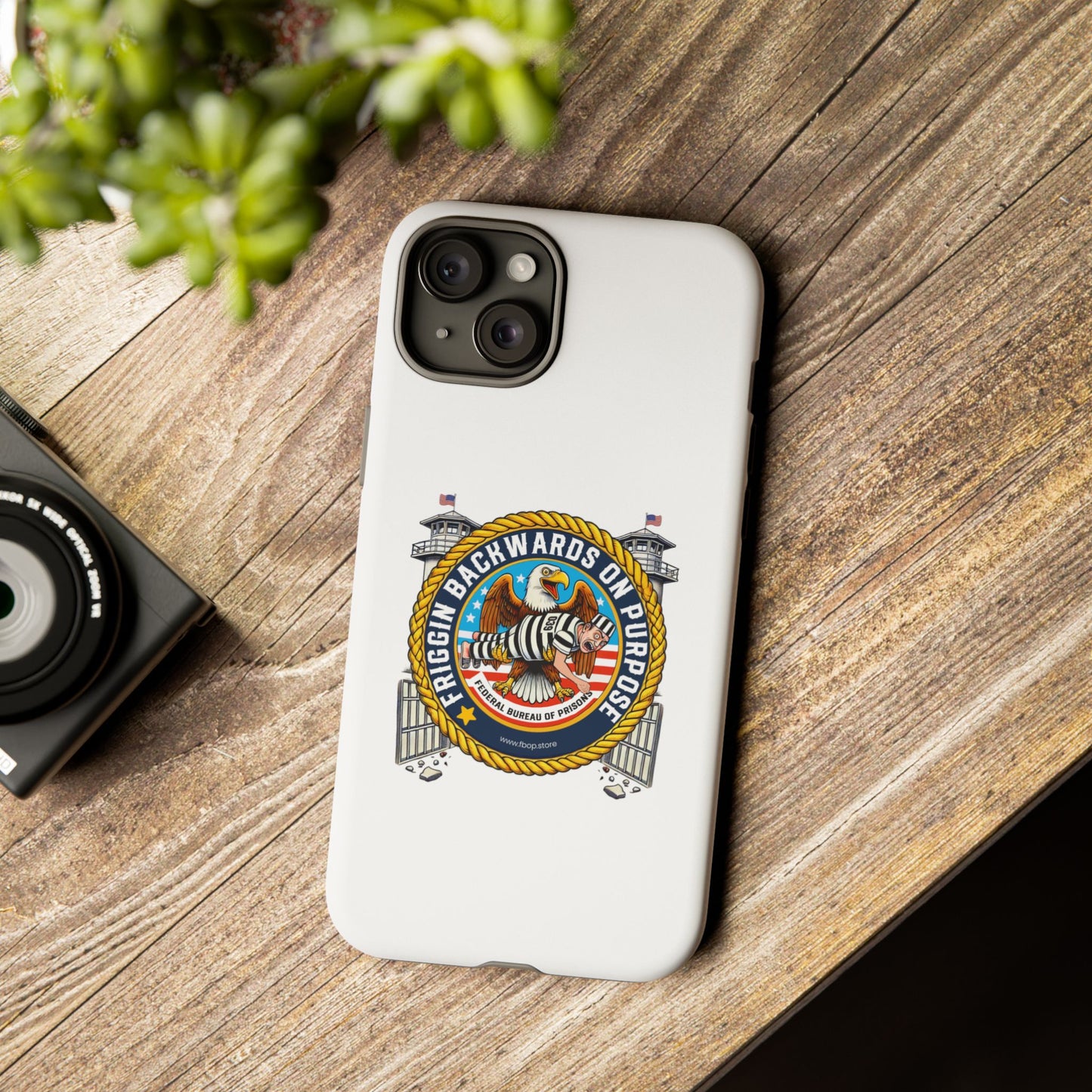FBOP - Tough Cases - 'Riggin Backwards on Purpose' Phone Case | Stylish & Durable Design