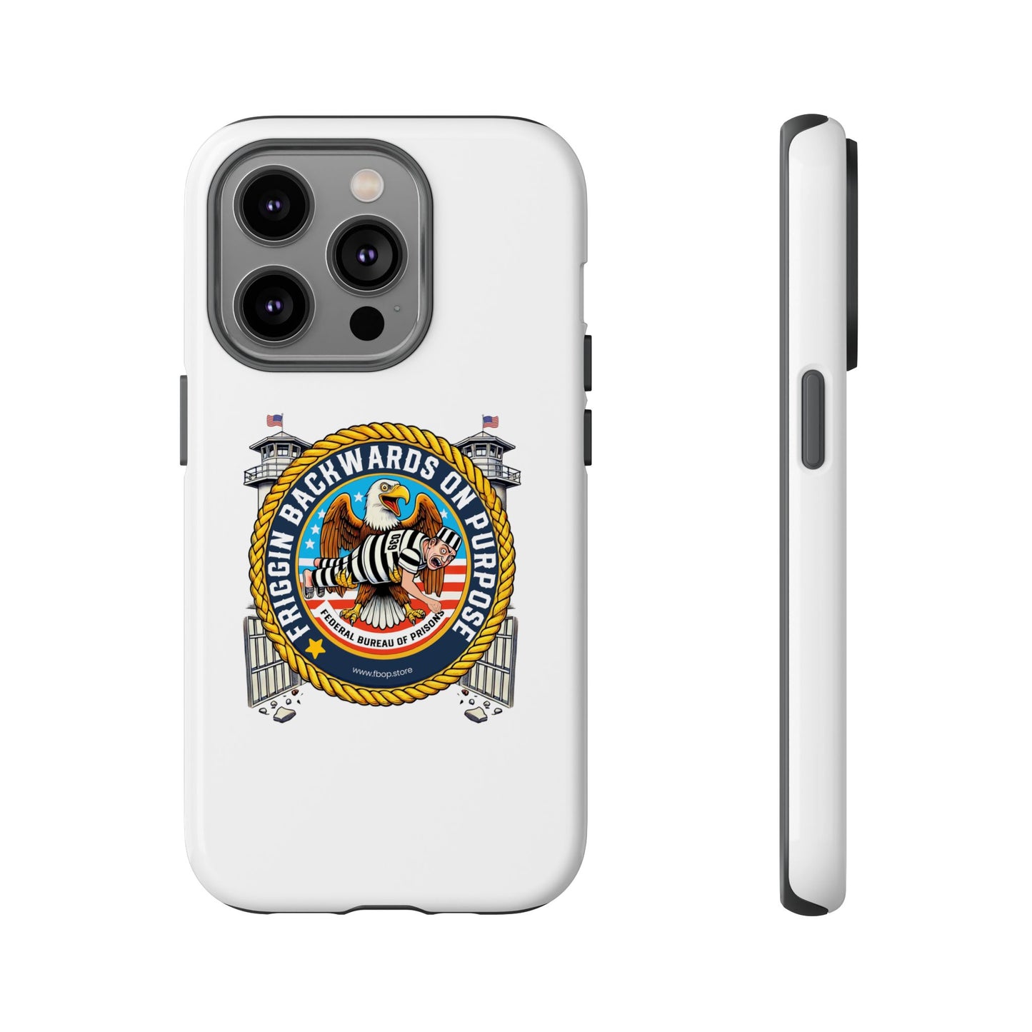 FBOP - Tough Cases - 'Riggin Backwards on Purpose' Phone Case | Stylish & Durable Design