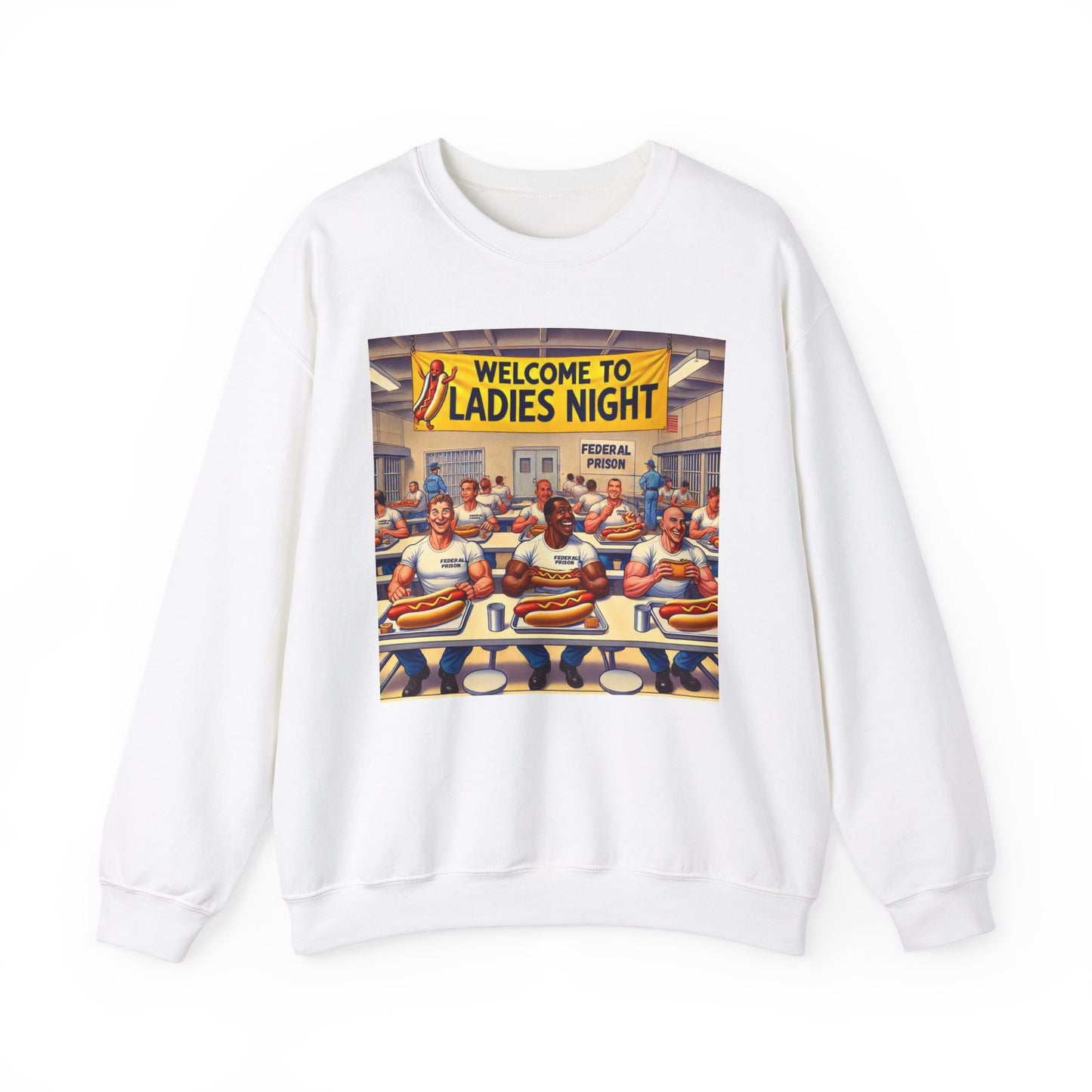 Inmate eating - Sweatshirt - Unisex Heavy Blend™ Crewneck
