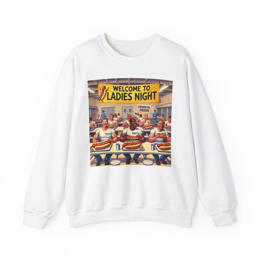 Inmate eating - Sweatshirt - Unisex Heavy Blend™ Crewneck