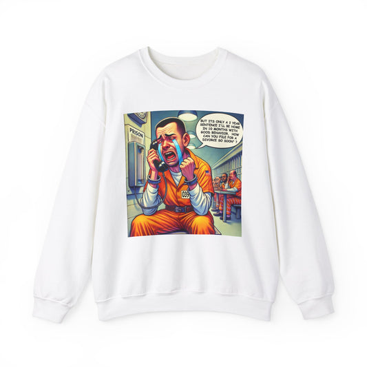 Man in Jail - Sweatshirt - Unisex Heavy Blend™ Crewneck