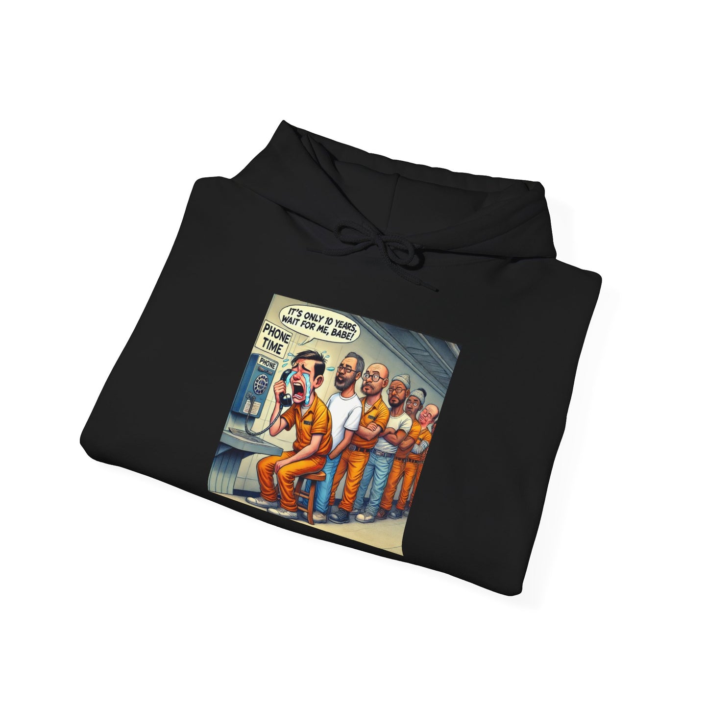 Wait for me Bebe - Graphic Unisex Heavy Blend™ Hoodie