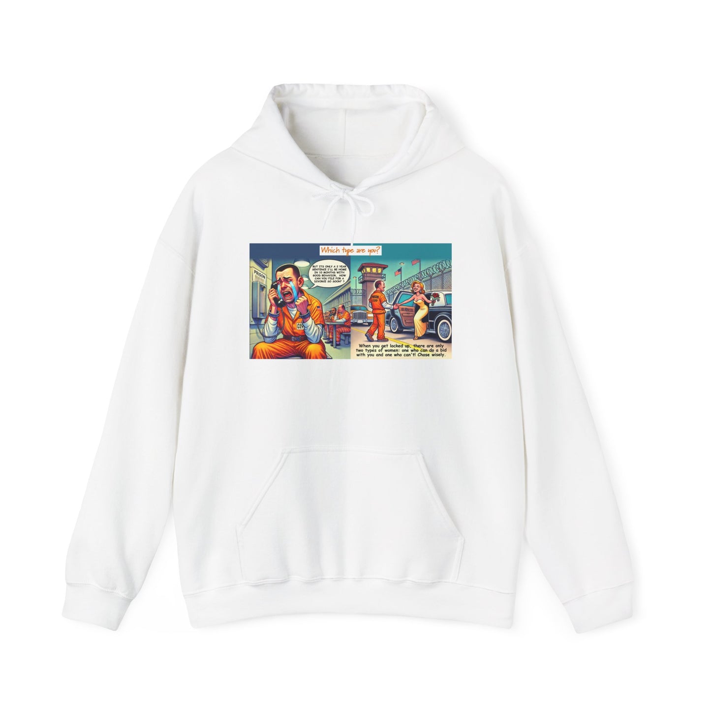 Inmate comparison - Graphic Unisex Heavy Blend™ Hoodie