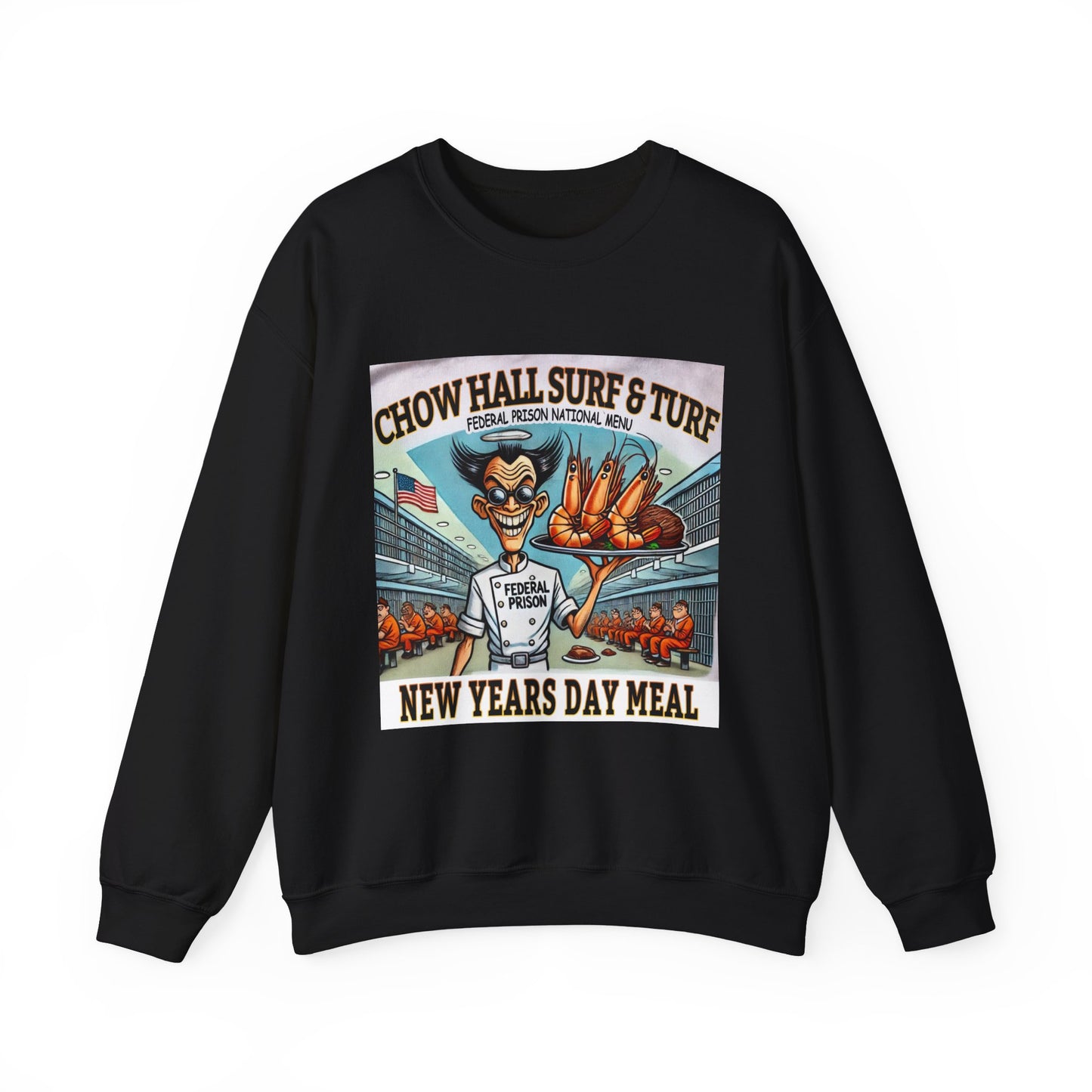 Chow Hall Surf - Sweatshirt - Unisex Heavy Blend™ Crewneck
