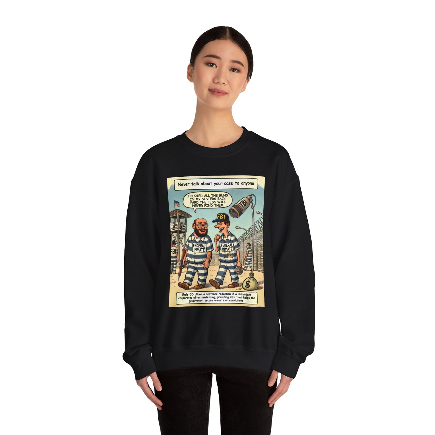 Federal Prison - Sweatshirt - Unisex Heavy Blend™ Crewneck