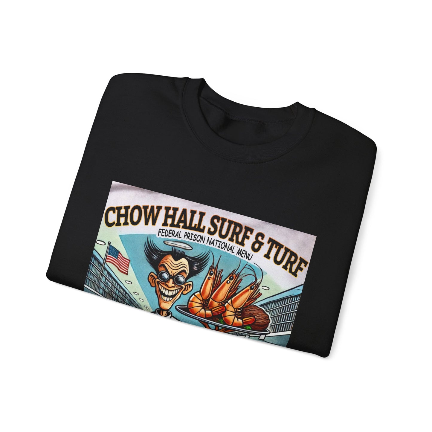Chow Hall Surf - Sweatshirt - Unisex Heavy Blend™ Crewneck