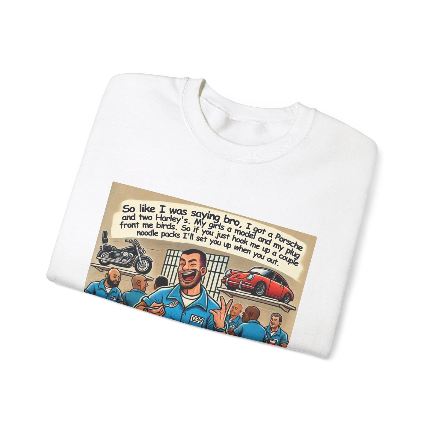 Inmate in Jail - Sweatshirt - Unisex Heavy Blend™ Crewneck