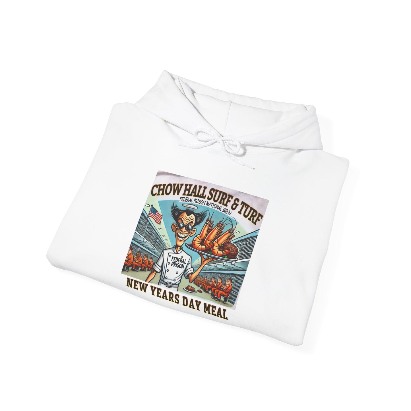 Chow Hall Surf - Graphic Unisex Heavy Blend™ Hoodie