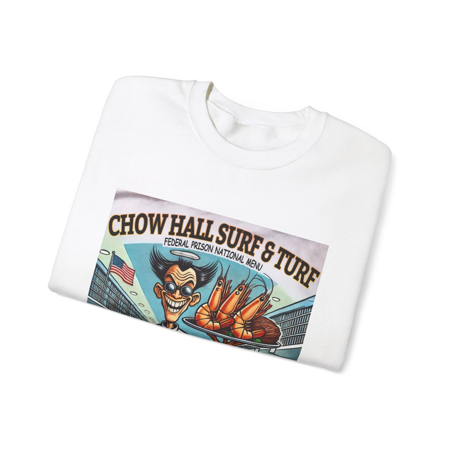 Chow Hall Surf - Sweatshirt - Unisex Heavy Blend™ Crewneck