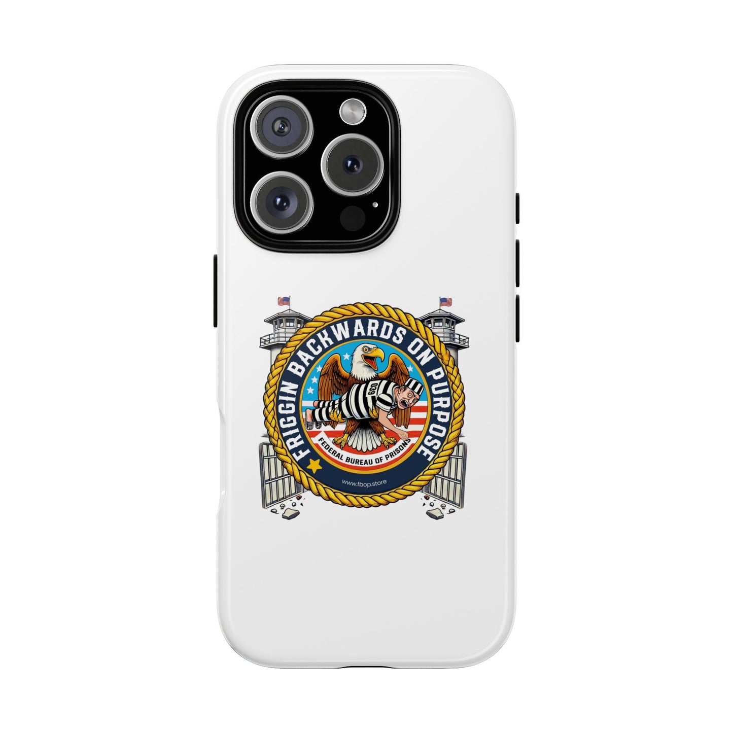 FBOP - Tough Cases - 'Riggin Backwards on Purpose' Phone Case | Stylish & Durable Design